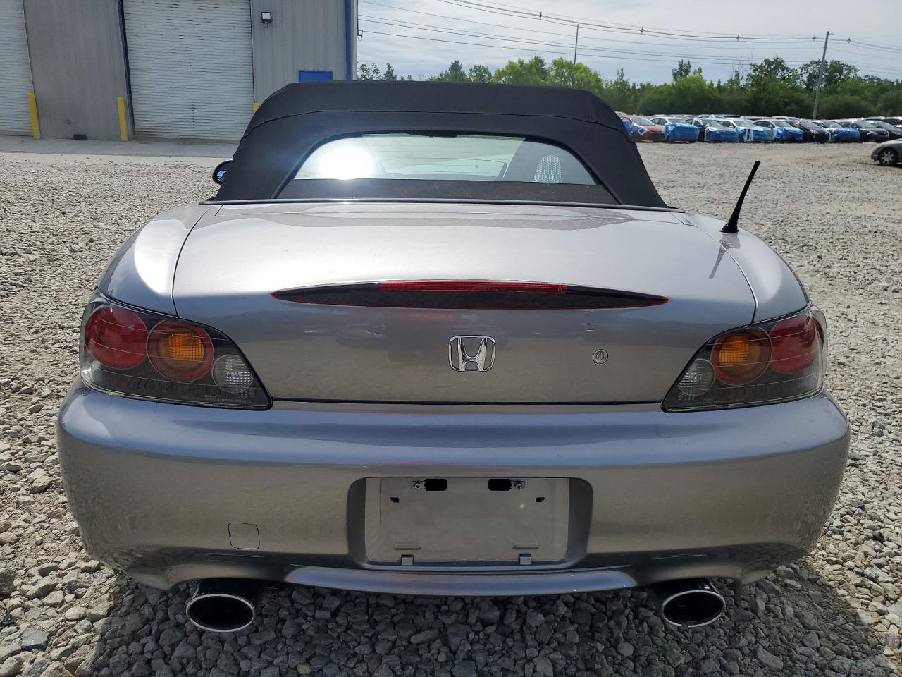 2005 Honda S2000 Gray vin: JHMAP21435S005264