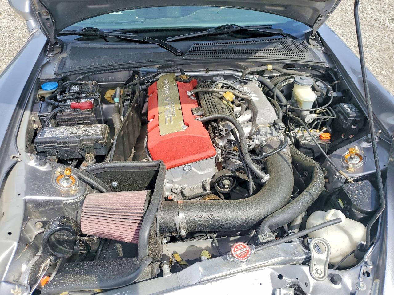 2005 Honda S2000 Gray vin: JHMAP21435S005264