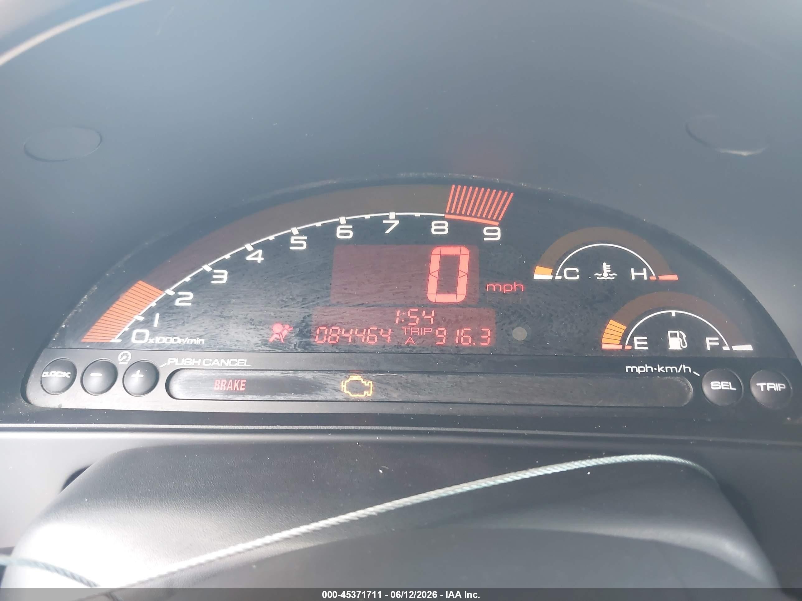 2005 Honda S2000   Черный vin: JHMAP21445S000767