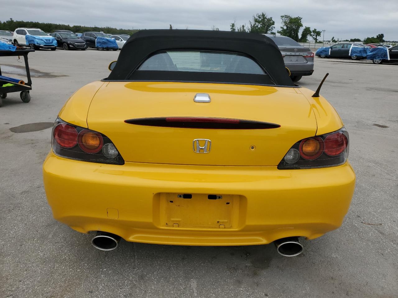 2006 Honda S2000 Yellow vin: JHMAP21446S002813