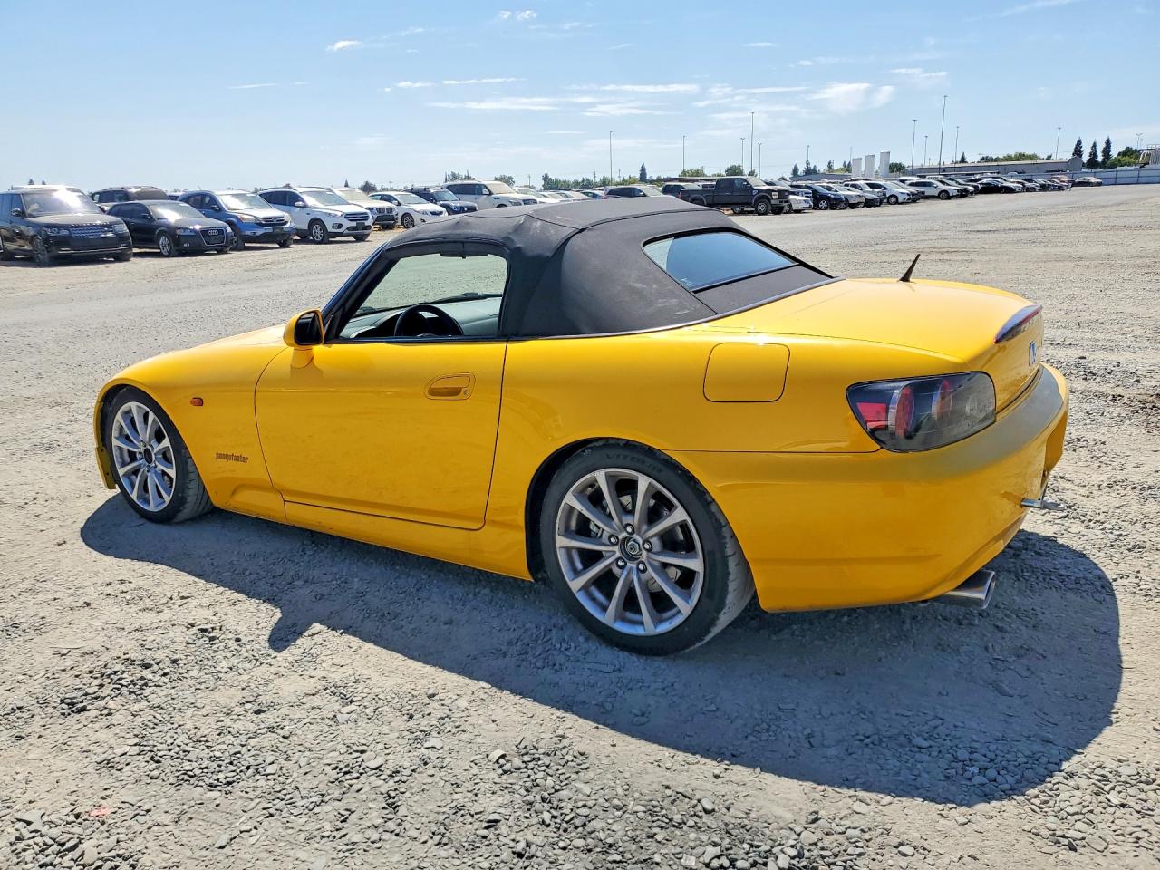 2007 Honda S2000 Желтый vin: JHMAP21447S001095