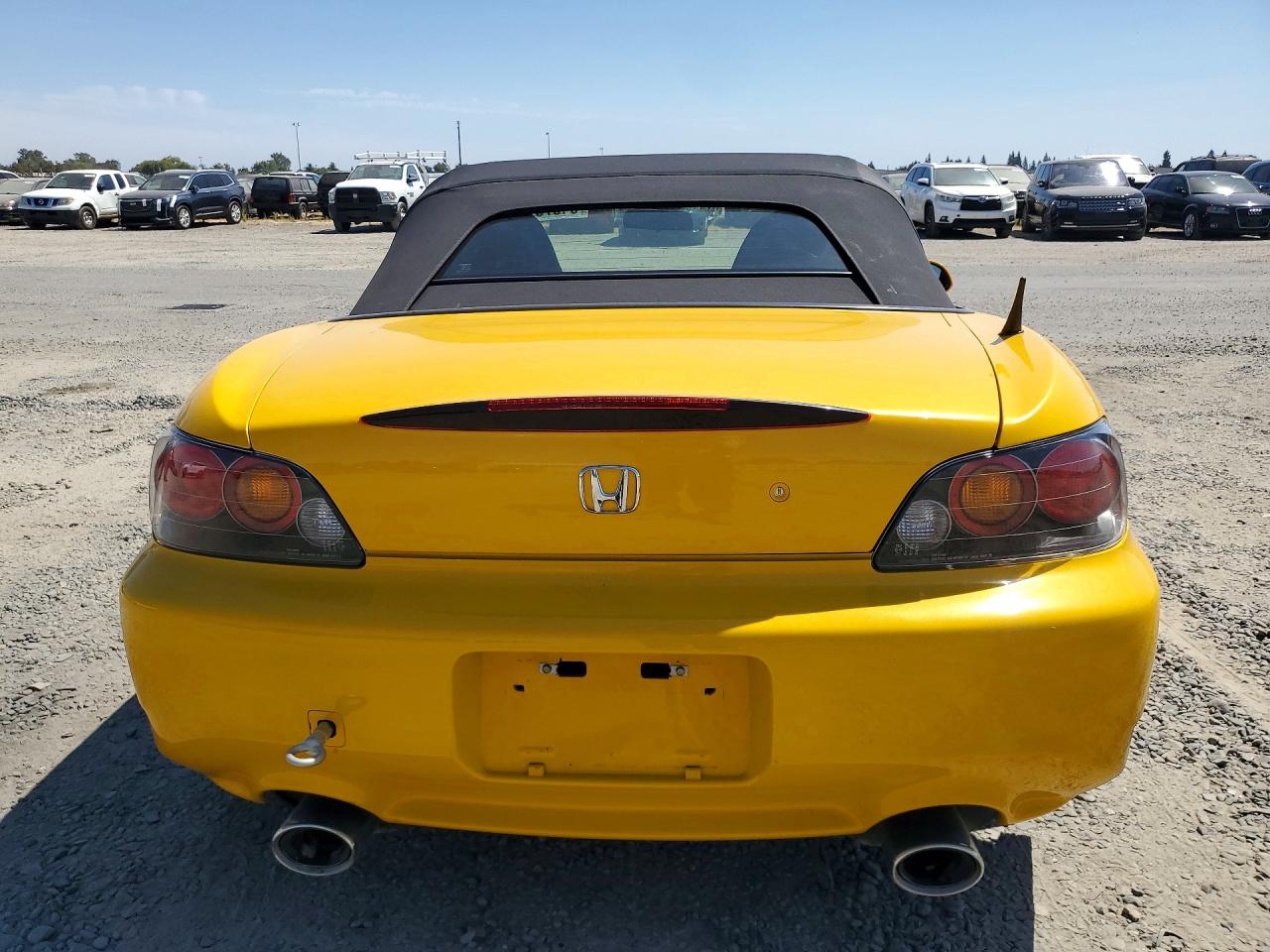 2007 Honda S2000 Желтый vin: JHMAP21447S001095