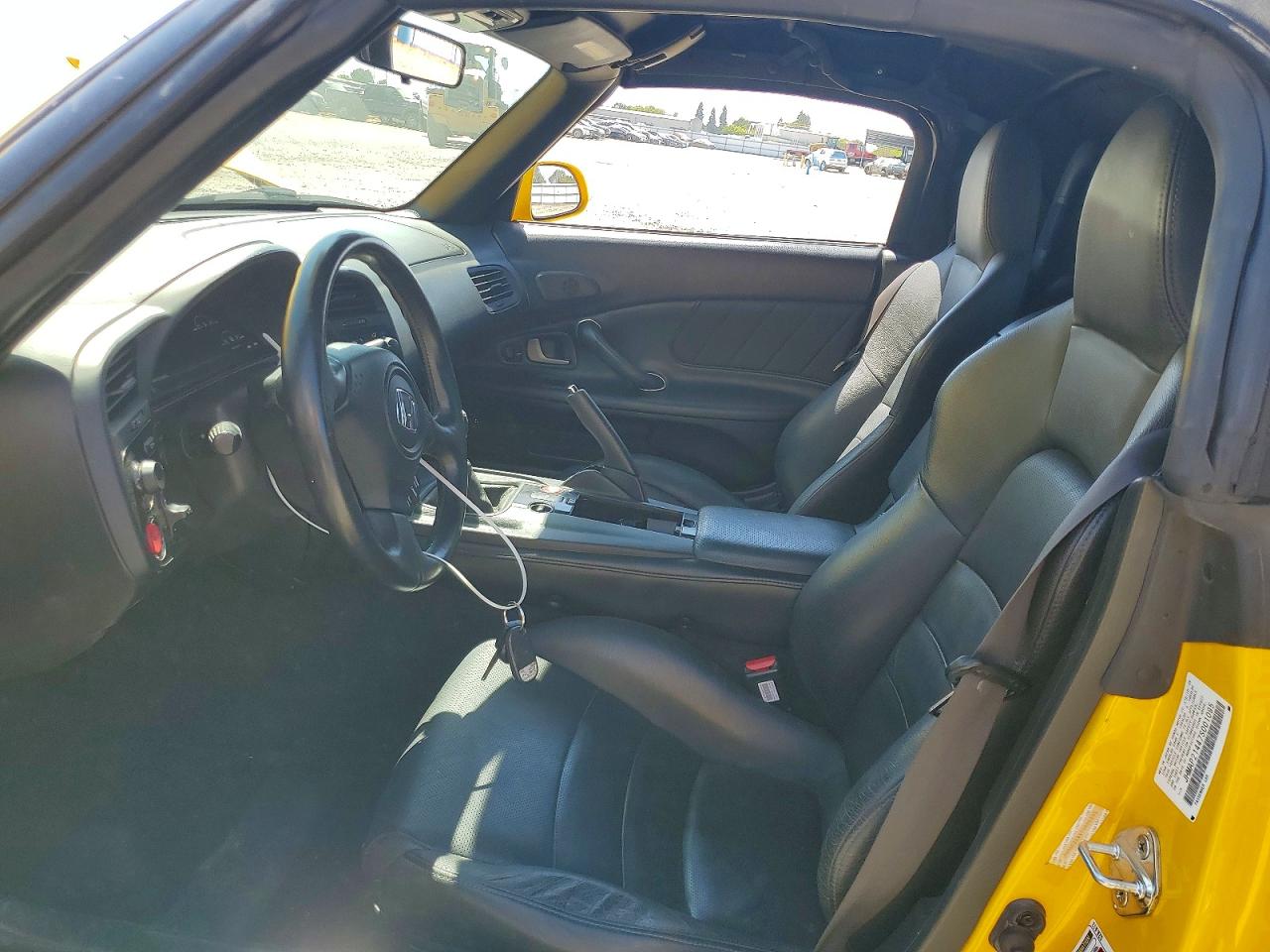 2007 Honda S2000 Желтый vin: JHMAP21447S001095