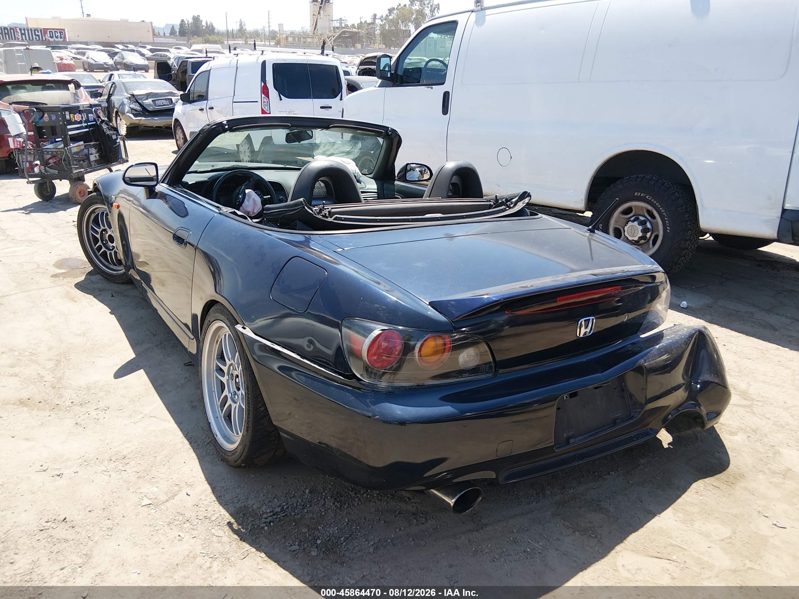 2005 Honda S2000   Dark Blue vin: JHMAP21455S000759
