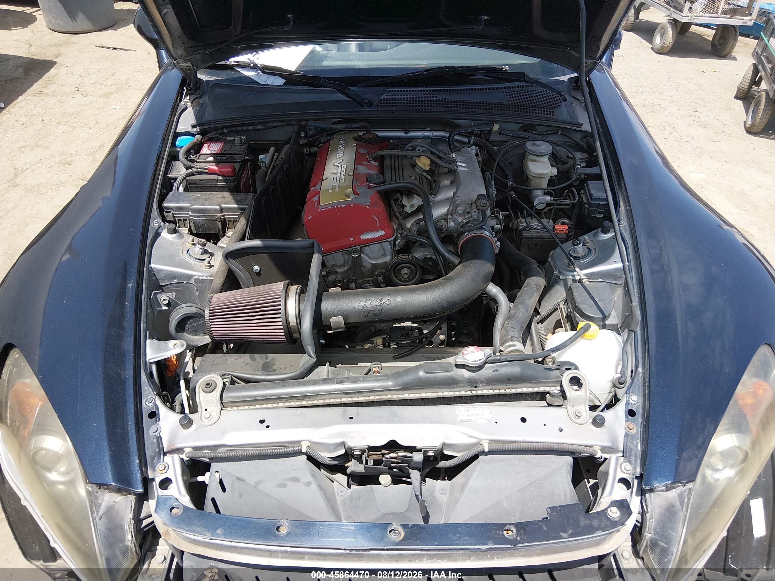 2005 Honda S2000   Dark Blue vin: JHMAP21455S000759