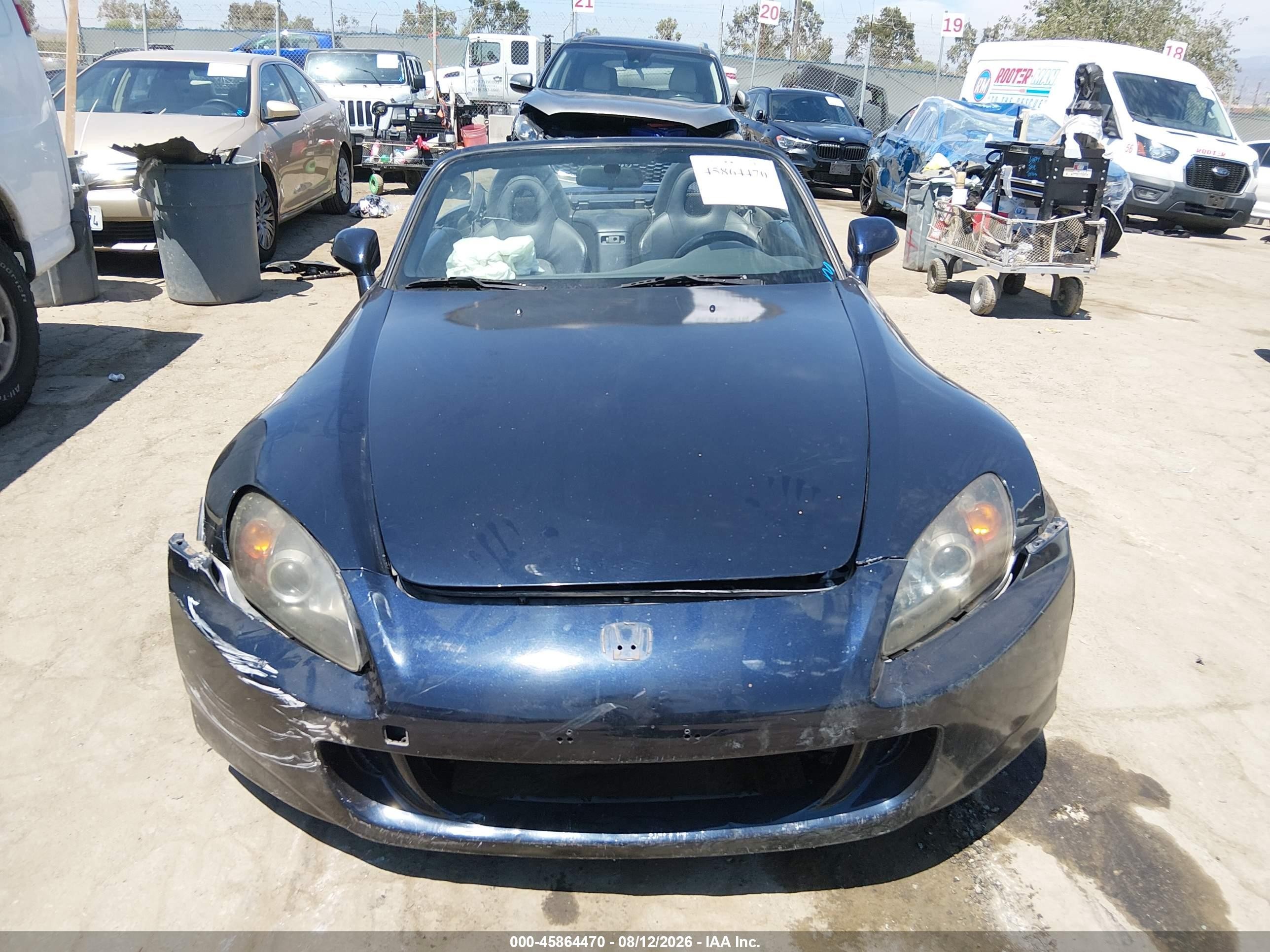 2005 Honda S2000   Dark Blue vin: JHMAP21455S000759