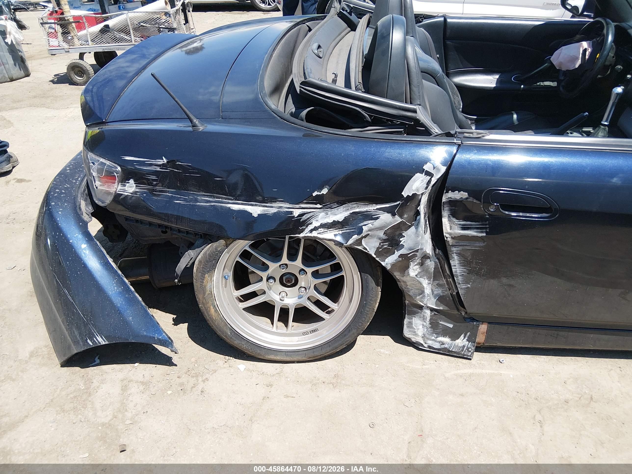 2005 Honda S2000   Dark Blue vin: JHMAP21455S000759