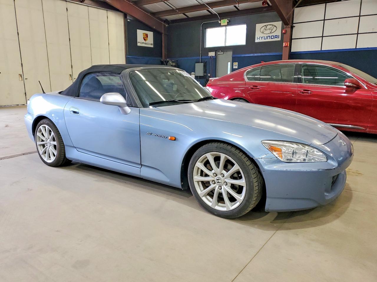 2006 Honda S2000 Blue vin: JHMAP21456S002870