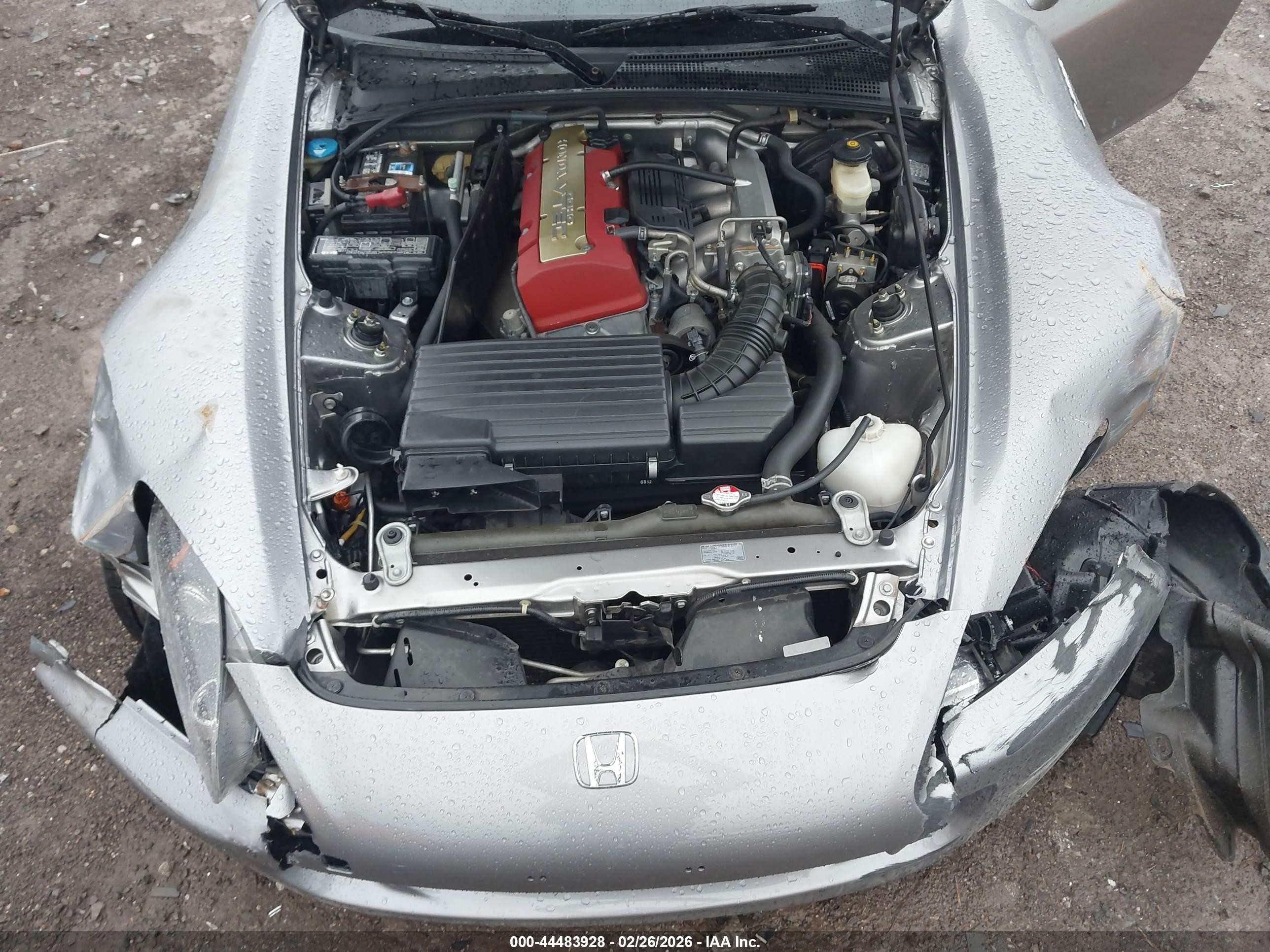 2007 Honda S2000   Silver vin: JHMAP21467S001289