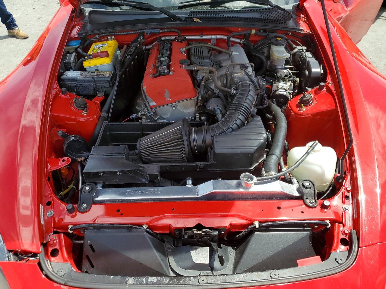 2007 Honda S2000 Red vin: JHMAP21467S001745