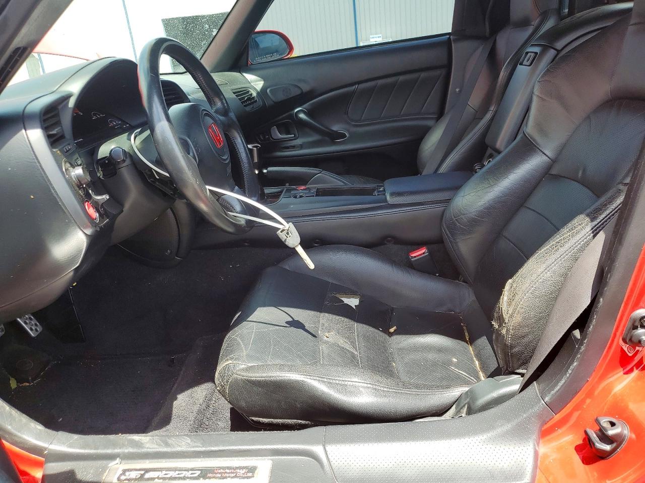 2007 Honda S2000 Red vin: JHMAP21467S001745