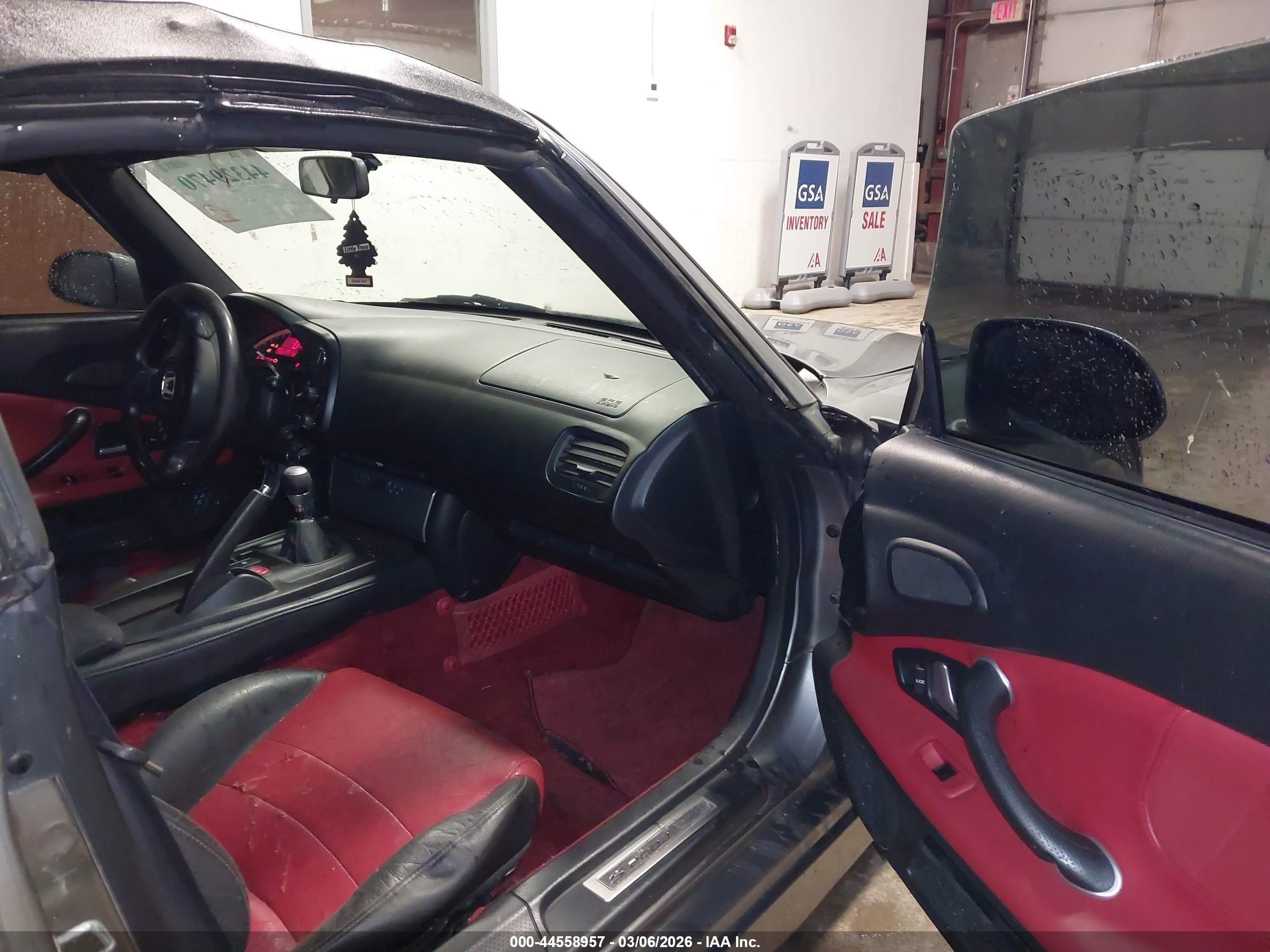 2008 Honda S2000   Gray vin: JHMAP21468S002184