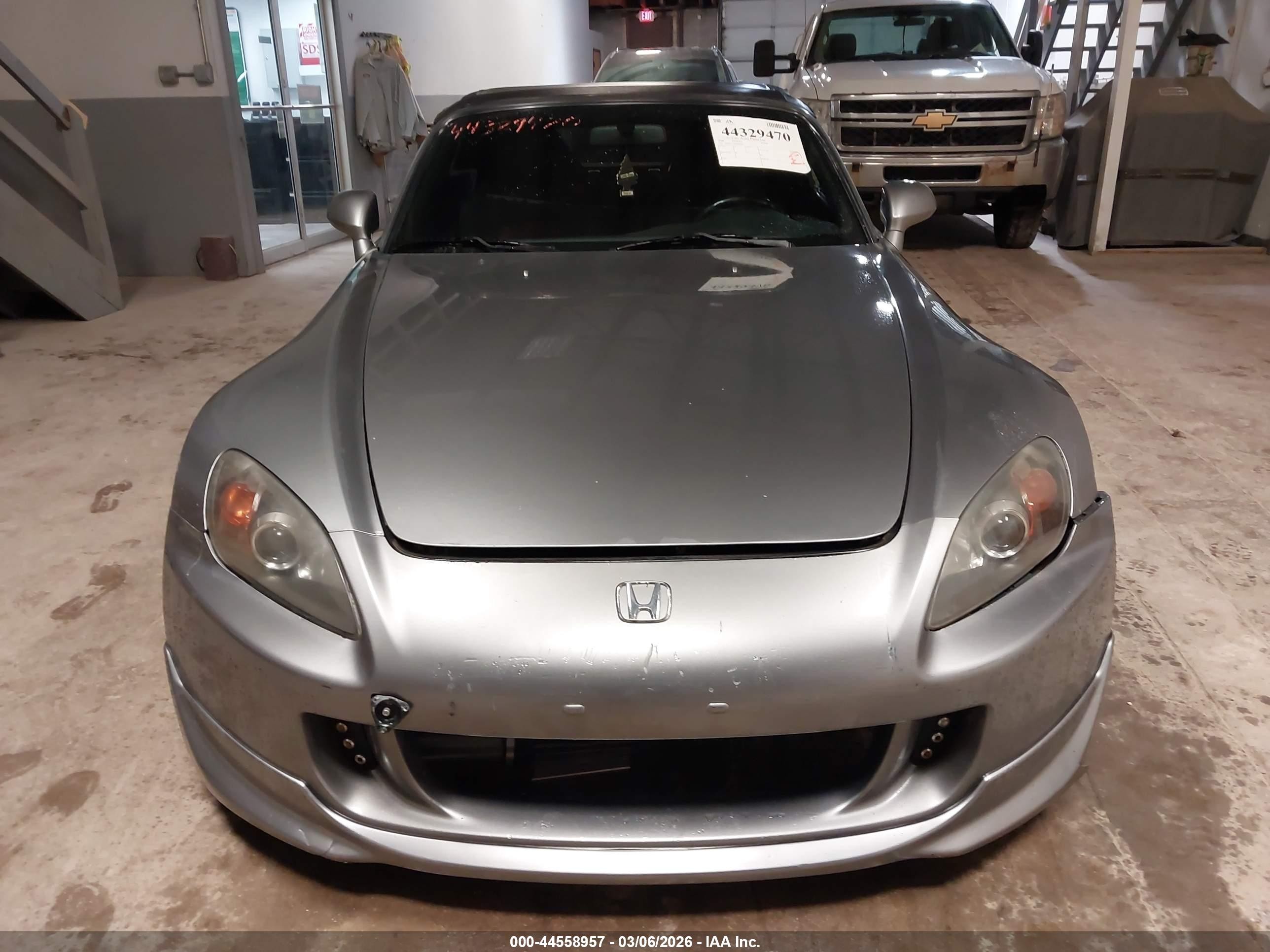 2008 Honda S2000   Gray vin: JHMAP21468S002184