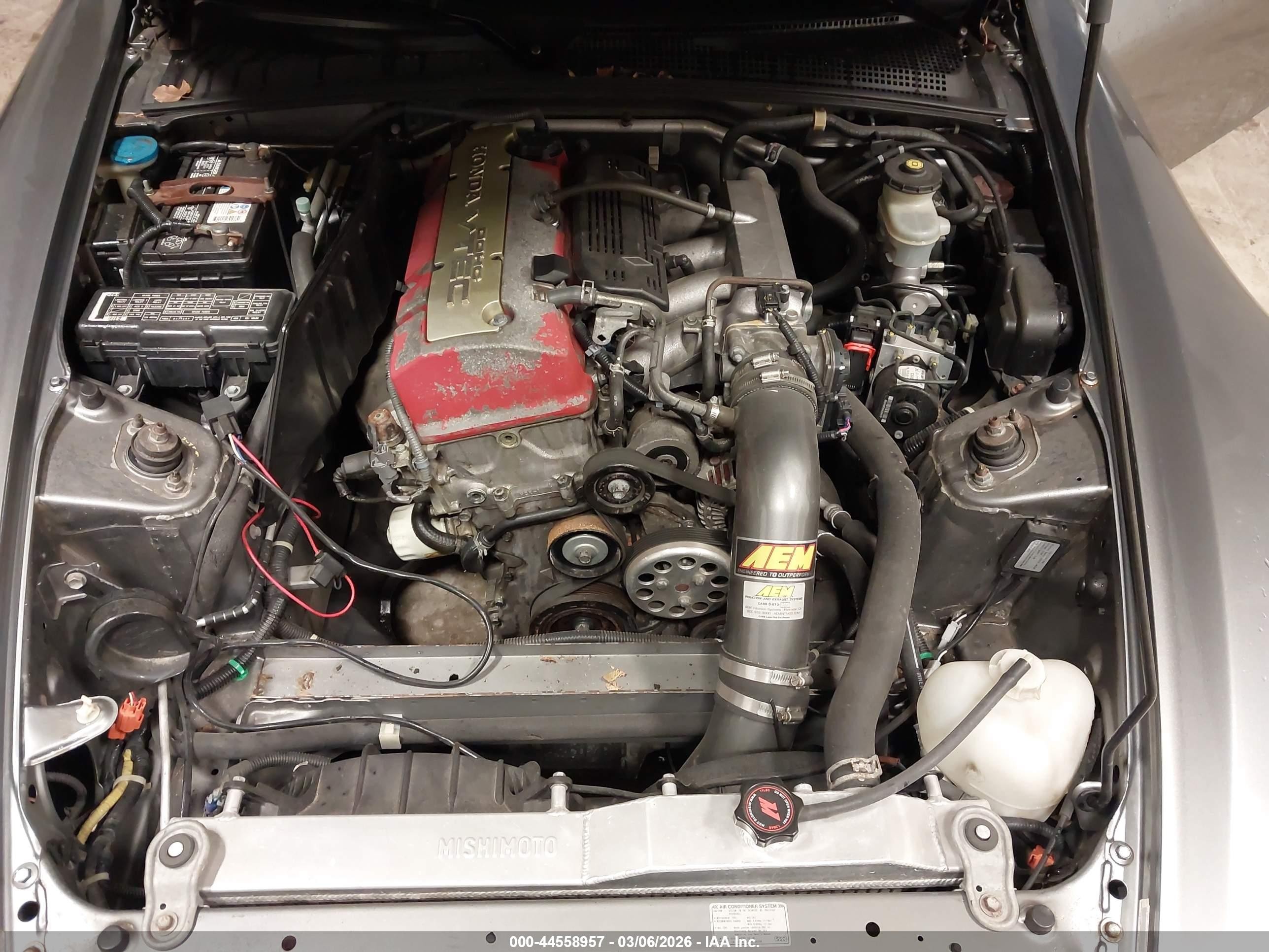 2008 Honda S2000   Gray vin: JHMAP21468S002184