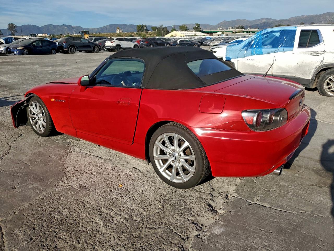 2006 Honda S2000 Red vin: JHMAP21476S003664
