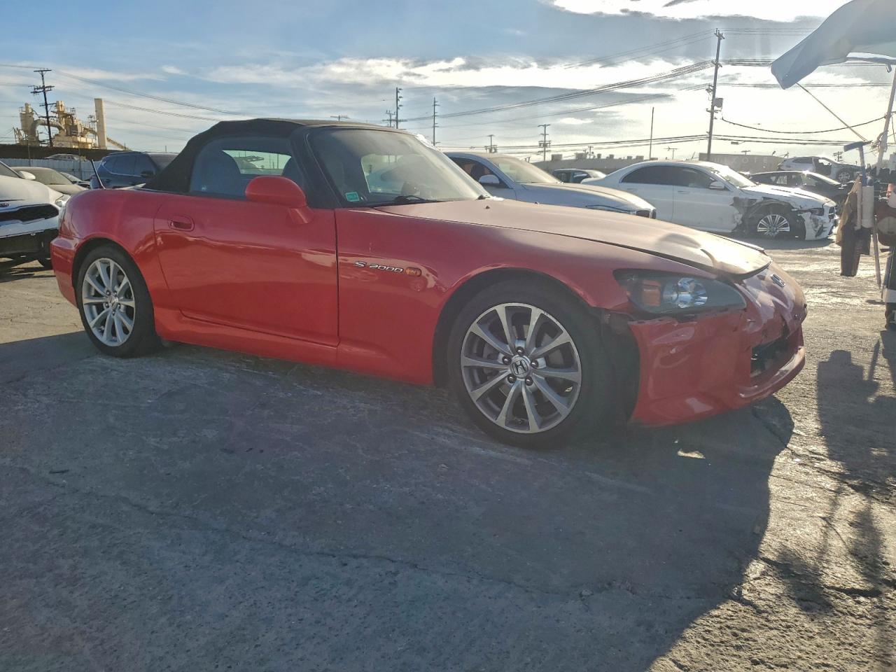 2006 Honda S2000 Red vin: JHMAP21476S003664