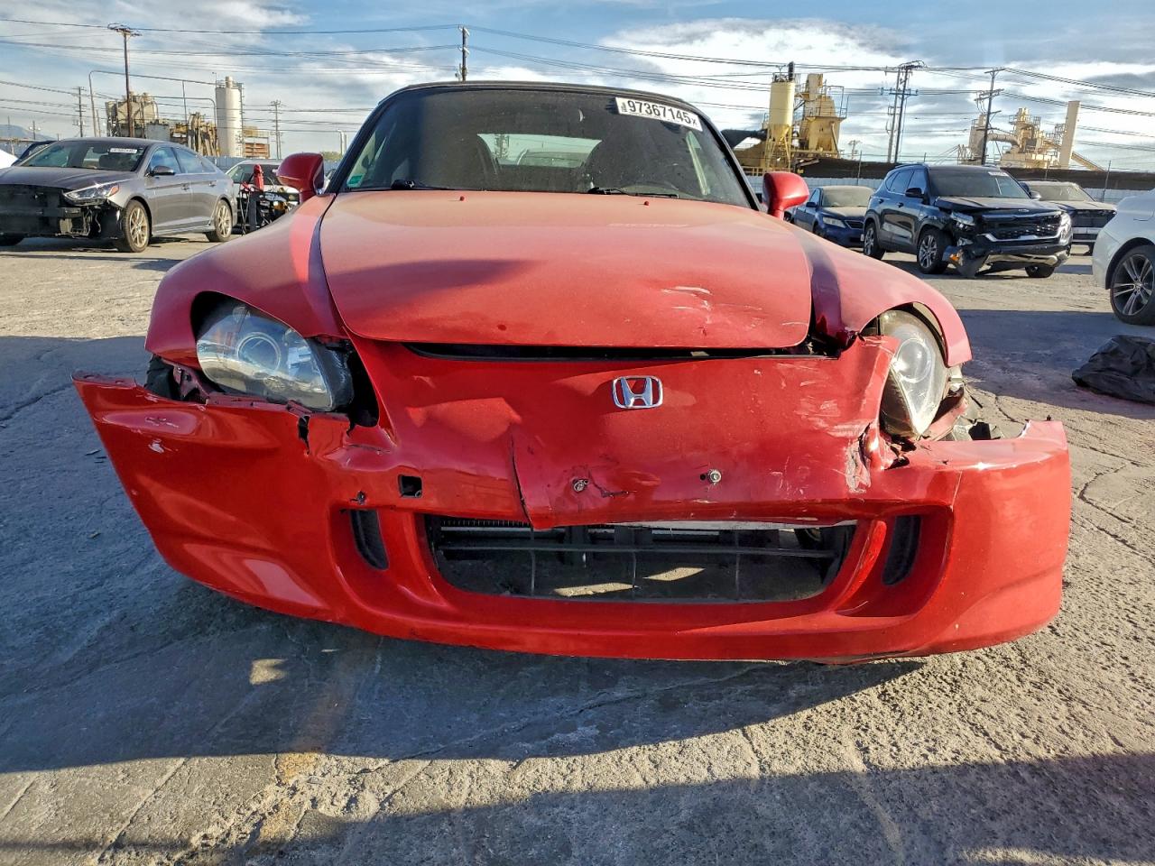 2006 Honda S2000 Red vin: JHMAP21476S003664