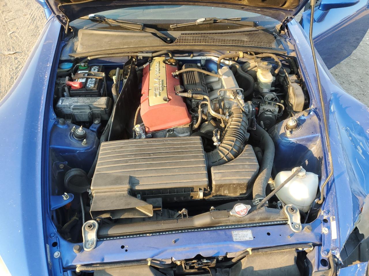 2006 Honda S2000 Blue vin: JHMAP21496S003780