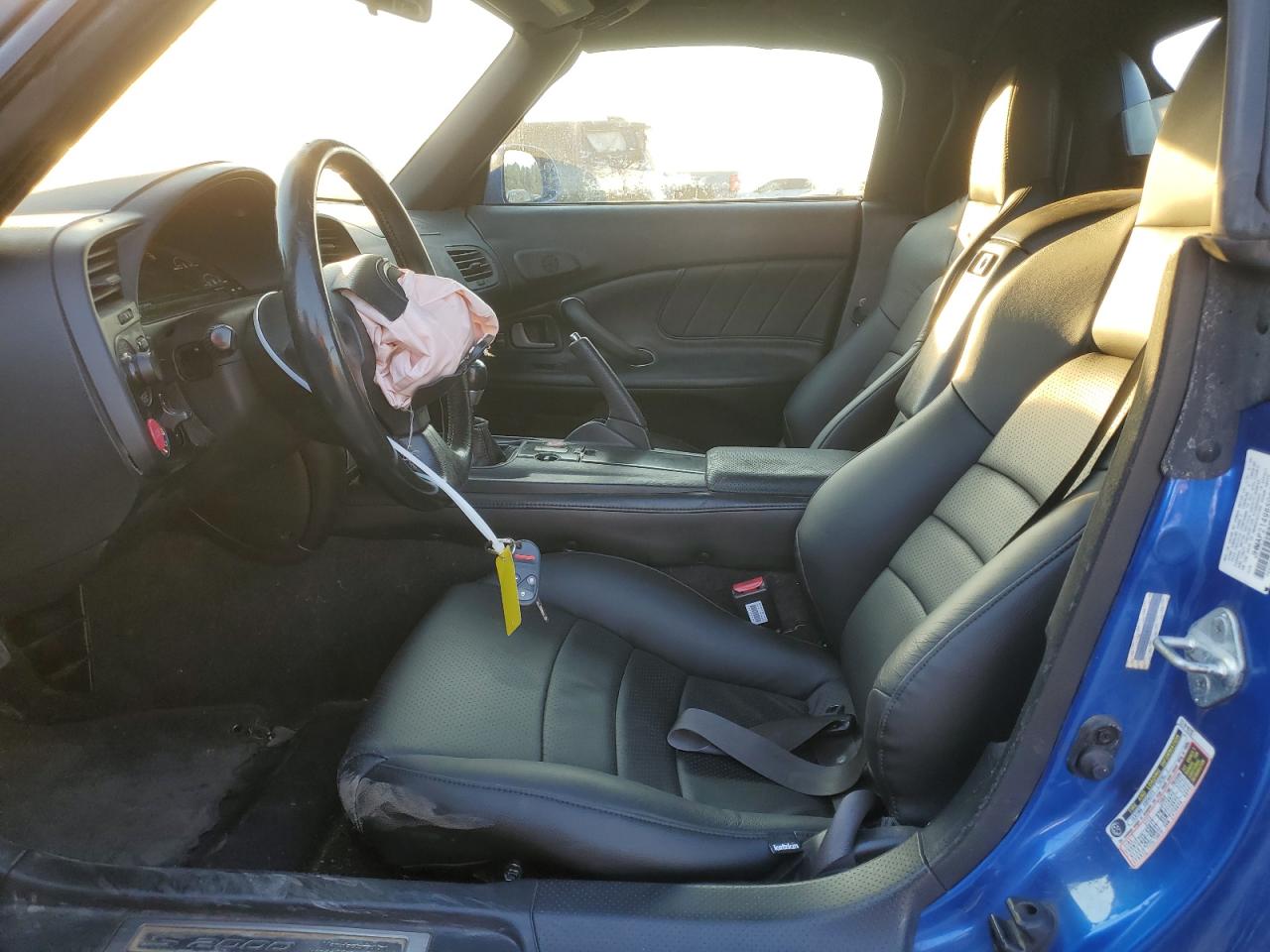 2006 Honda S2000 Blue vin: JHMAP21496S003780