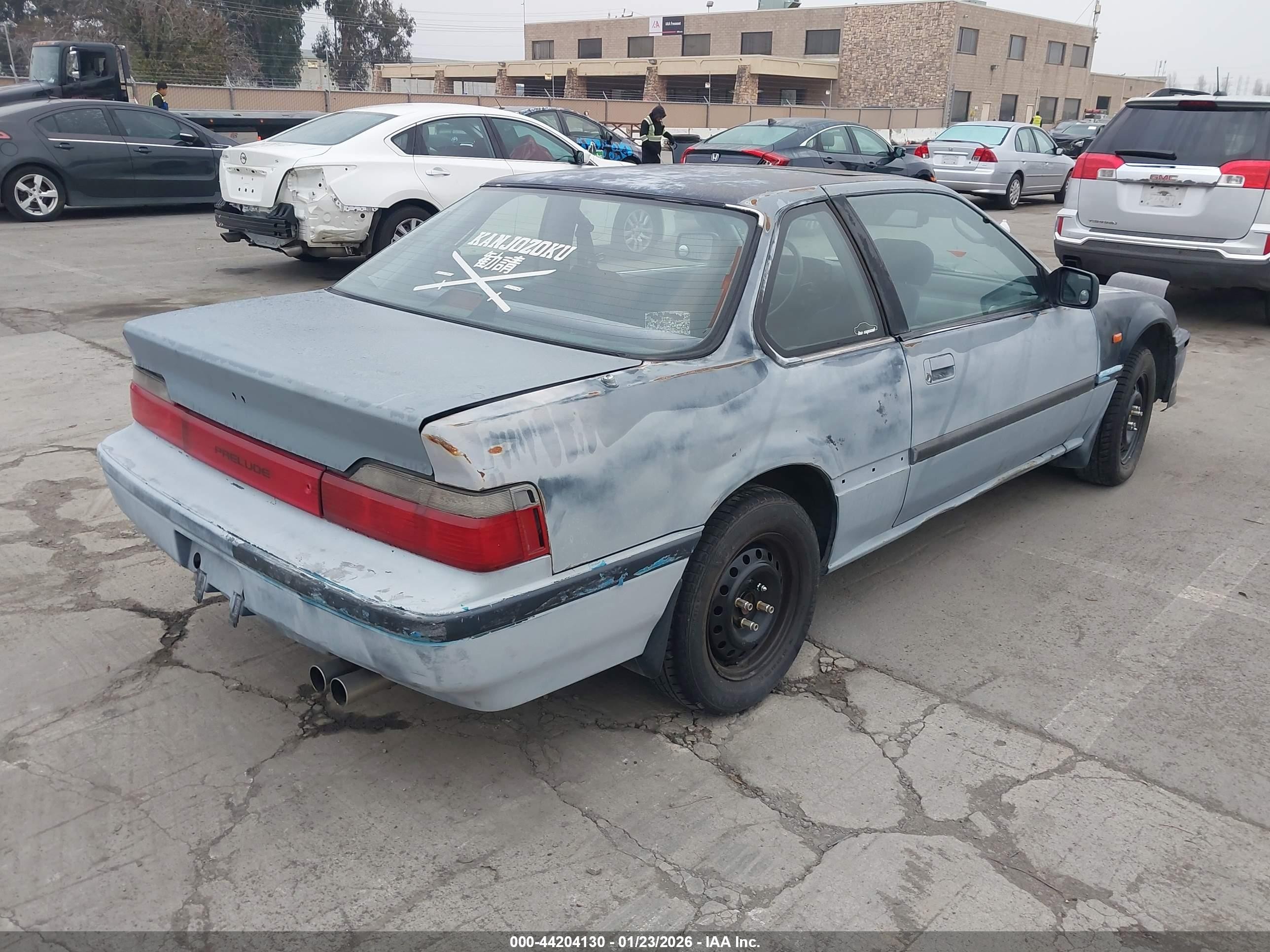 1991 Honda Prelude 2.0si Navy vin: JHMBA4122MC014031