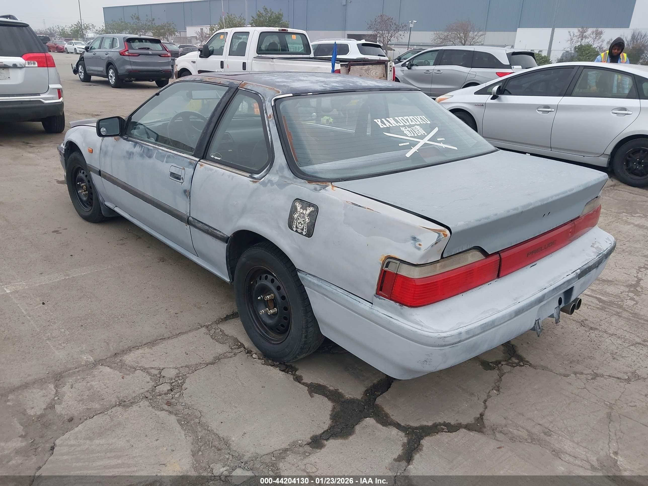 1991 Honda Prelude 2.0si Navy vin: JHMBA4122MC014031