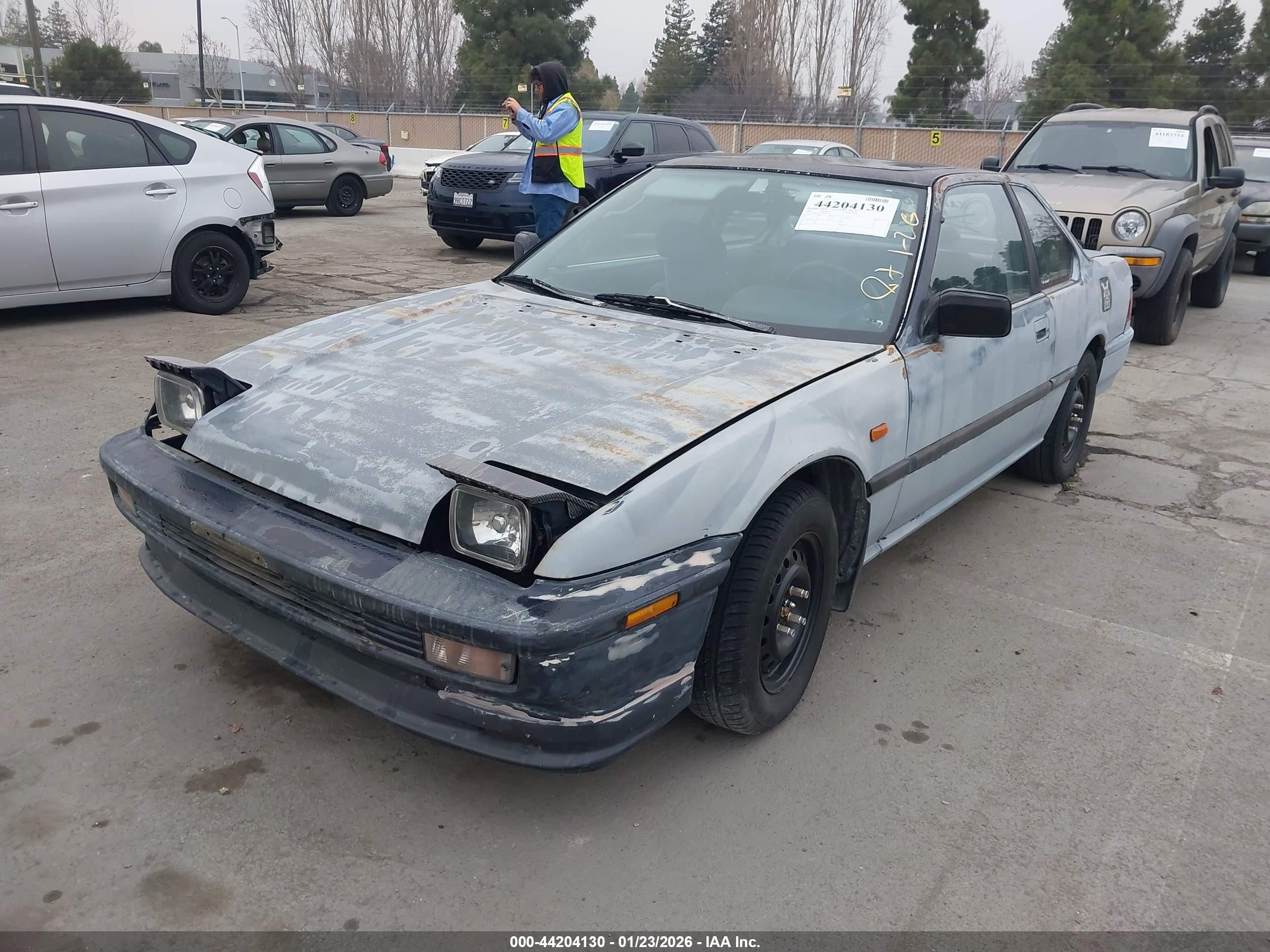 1991 Honda Prelude 2.0si Navy vin: JHMBA4122MC014031