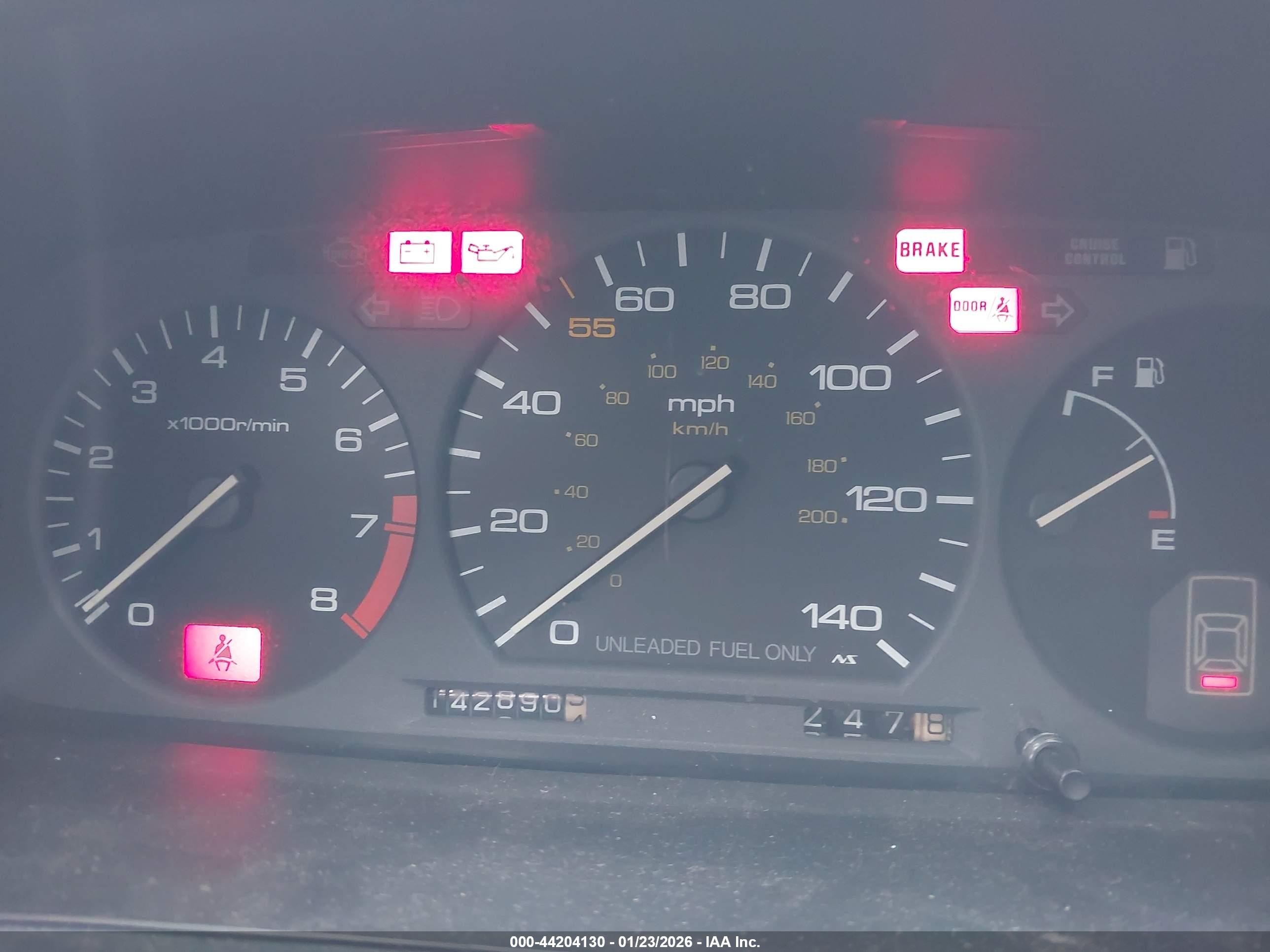 1991 Honda Prelude 2.0si Navy vin: JHMBA4122MC014031