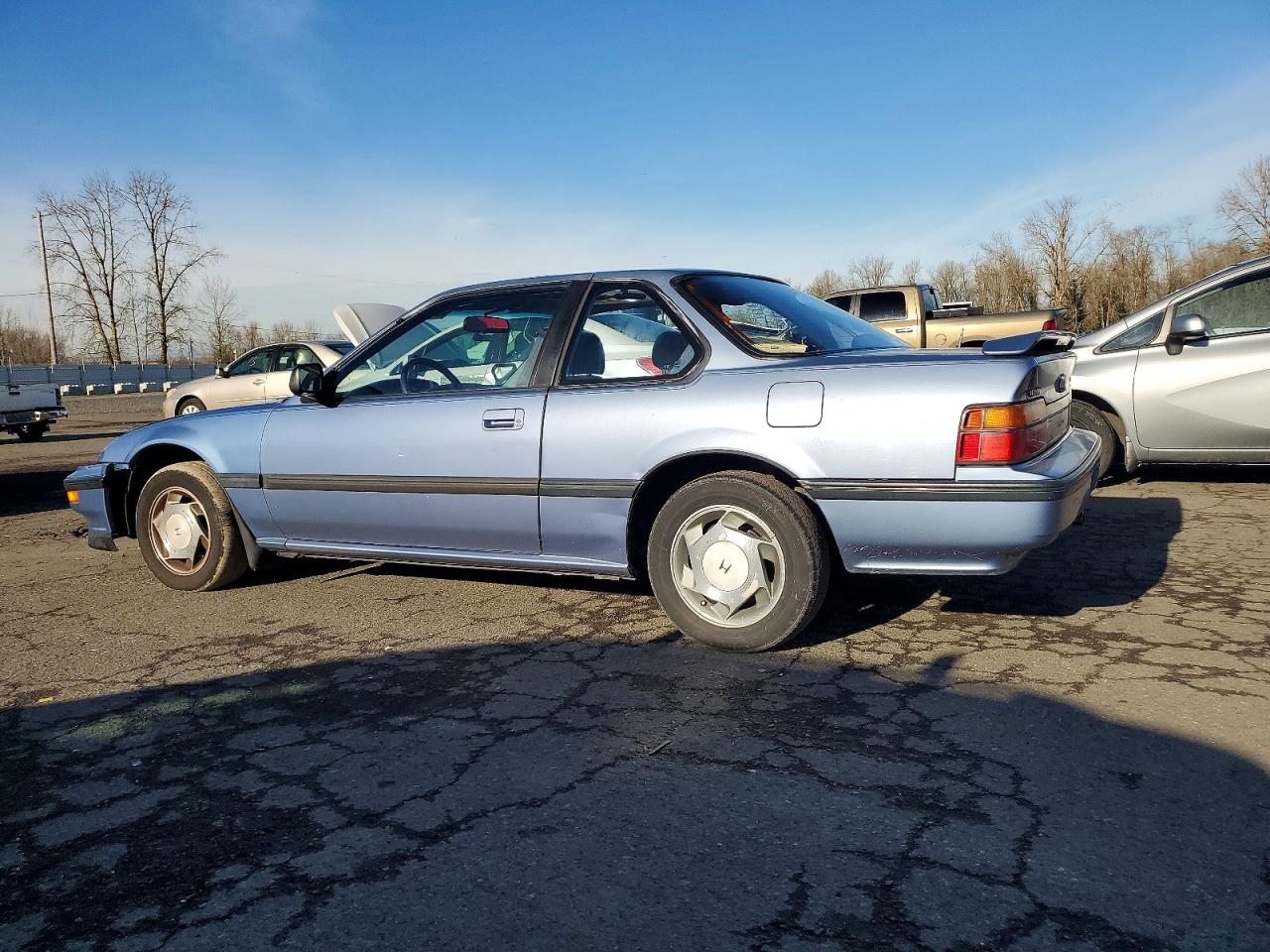 1989 Honda Prelude 2.0si Blue vin: JHMBA4133KC021723
