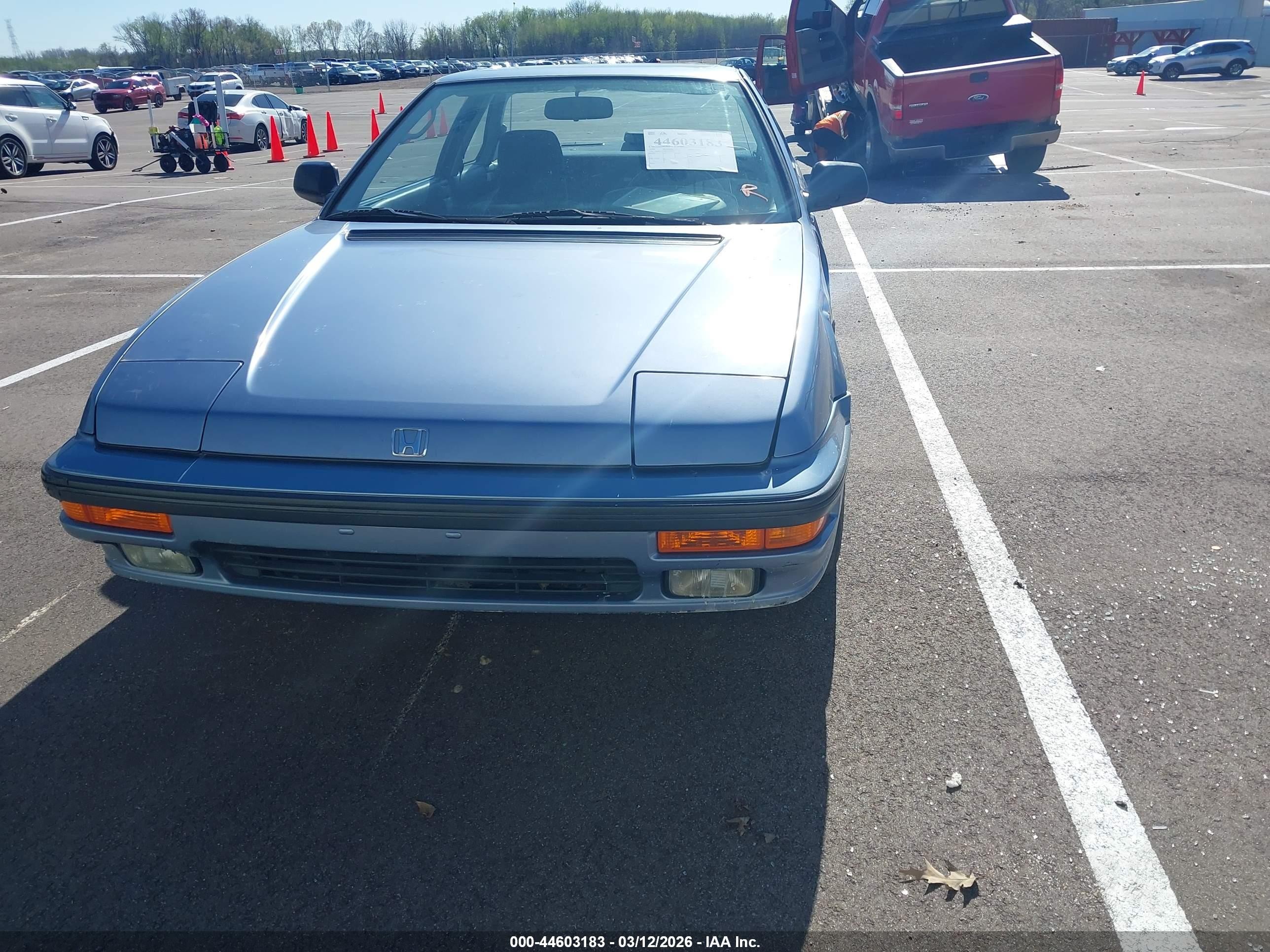 1989 Honda Prelude 2.0si/2.0s Blue vin: JHMBA4134KC036022