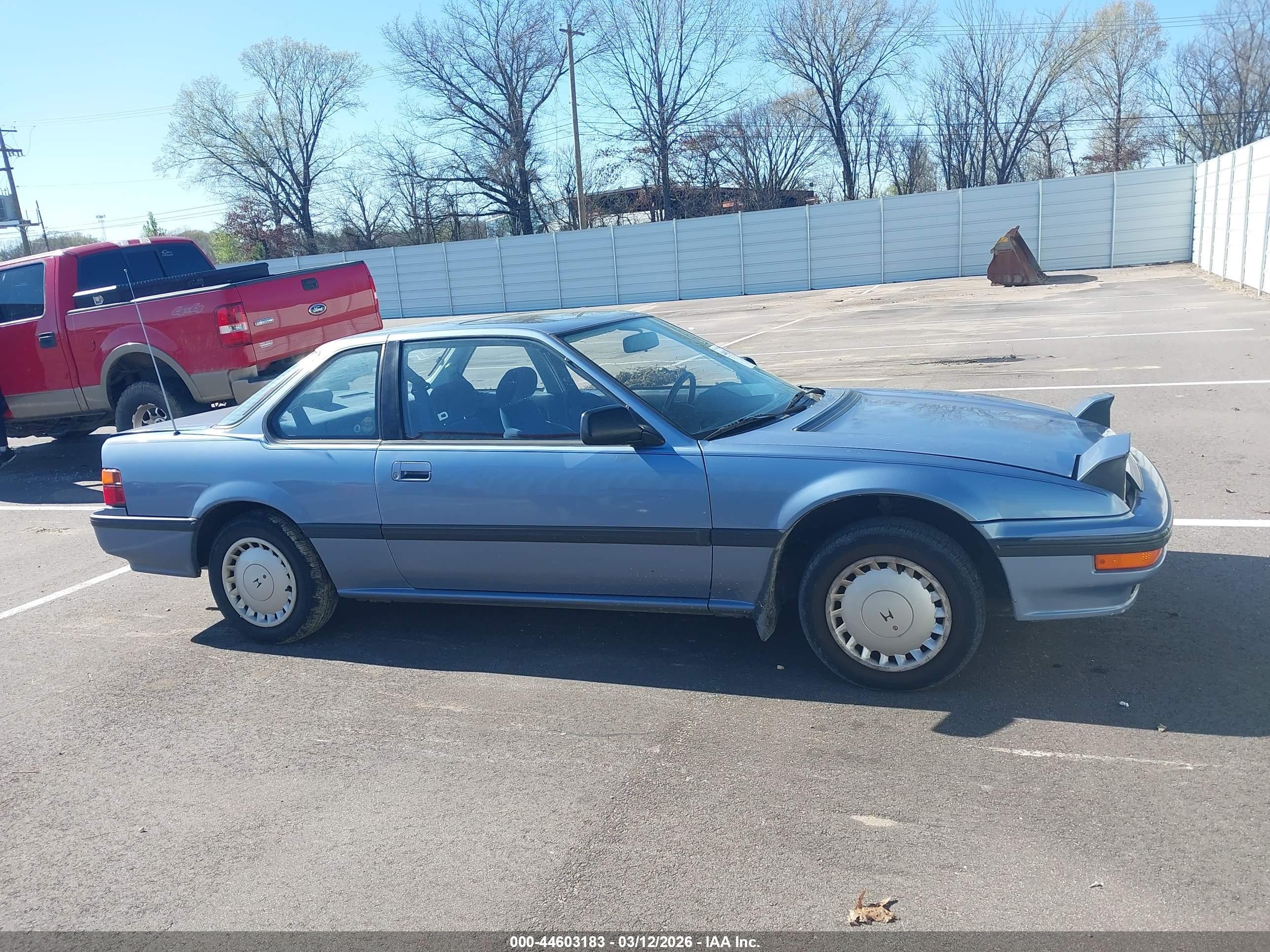 1989 Honda Prelude 2.0si/2.0s Blue vin: JHMBA4134KC036022