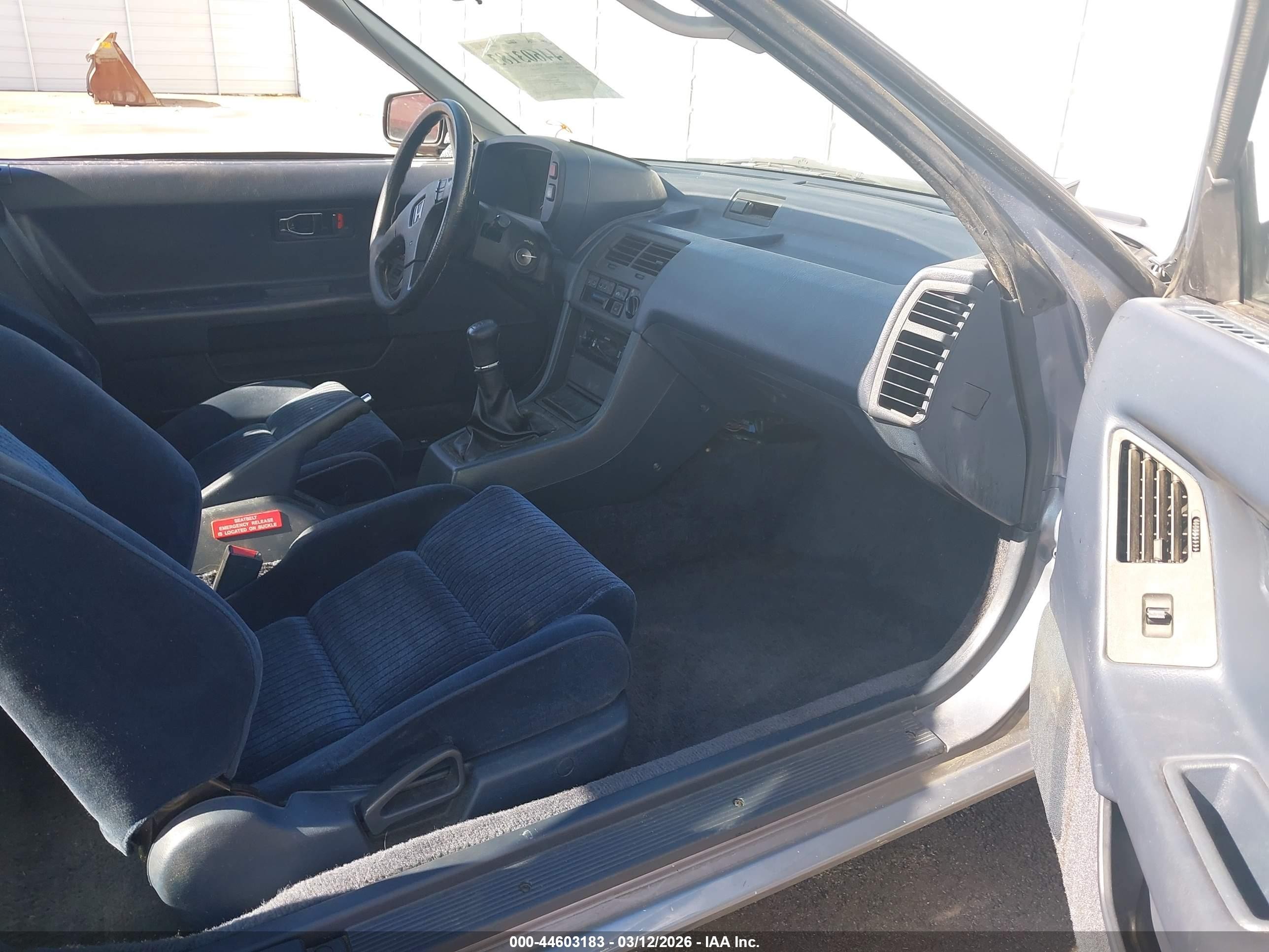 1989 Honda Prelude 2.0si/2.0s Blue vin: JHMBA4134KC036022