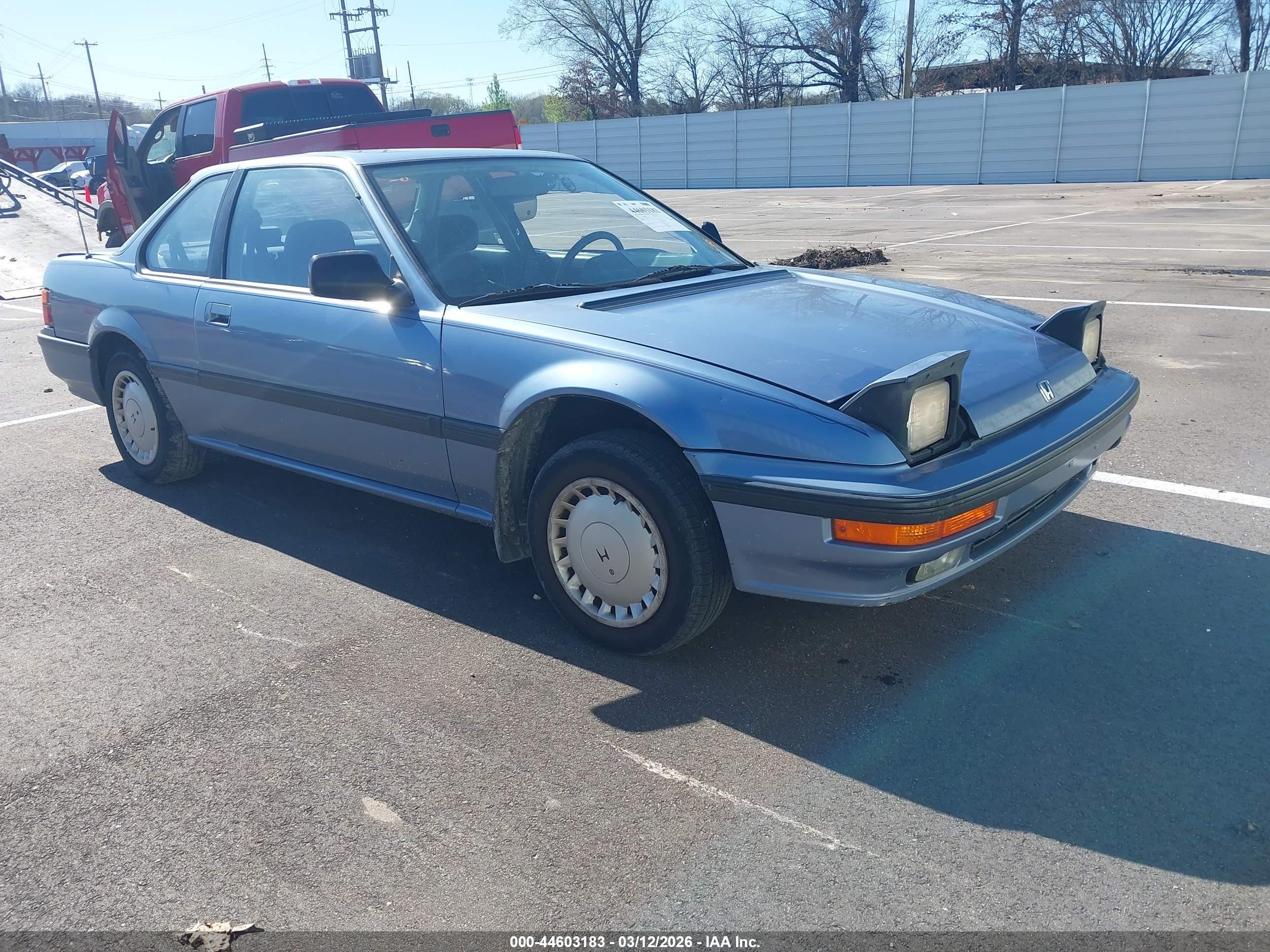 1989 Honda Prelude 2.0si/2.0s Blue vin: JHMBA4134KC036022