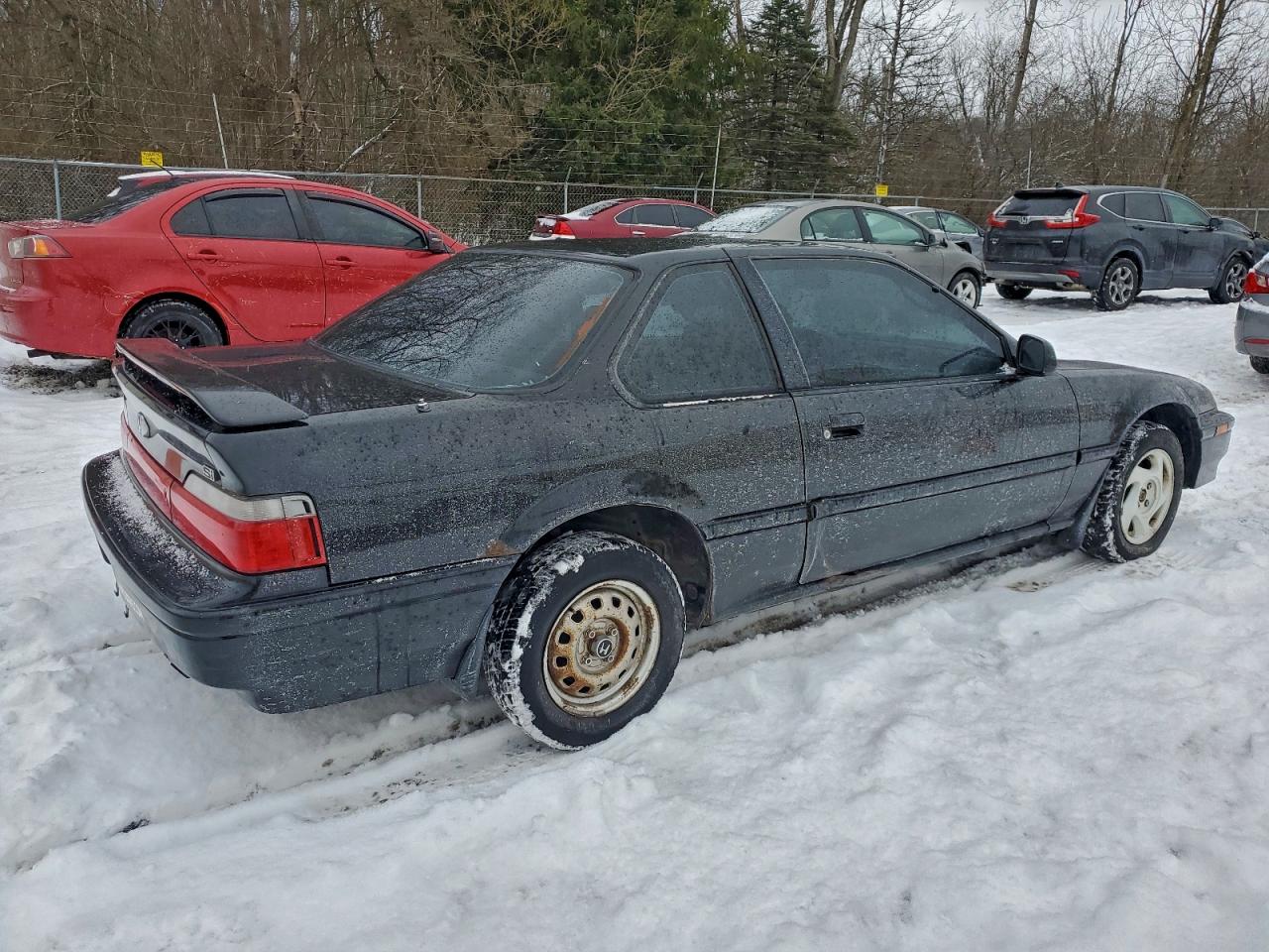 1991 Honda Prelude Si Alb Black vin: JHMBA4157MC013709