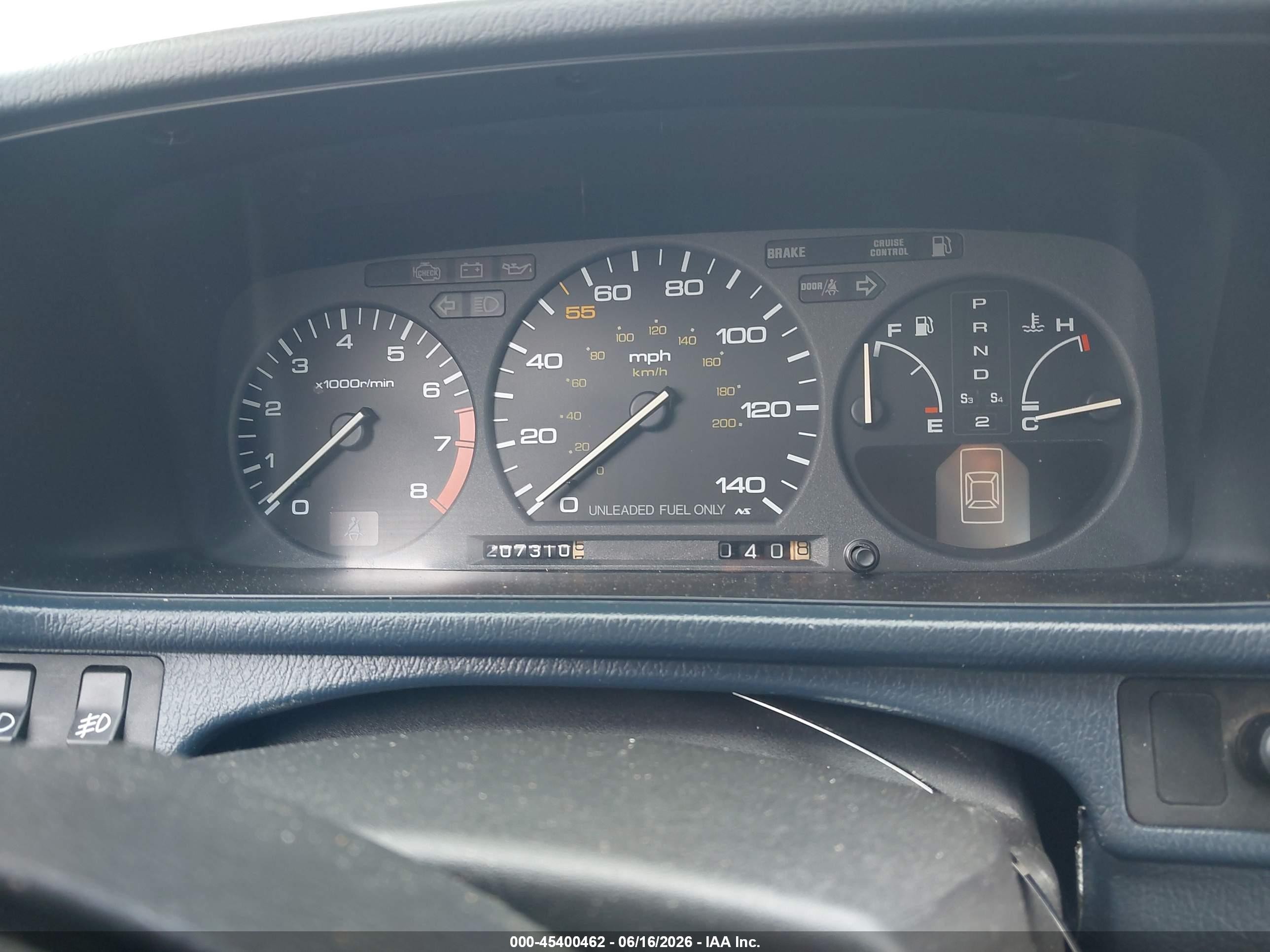 1991 Honda Prelude Si Dark Blue vin: JHMBA4231MC025853