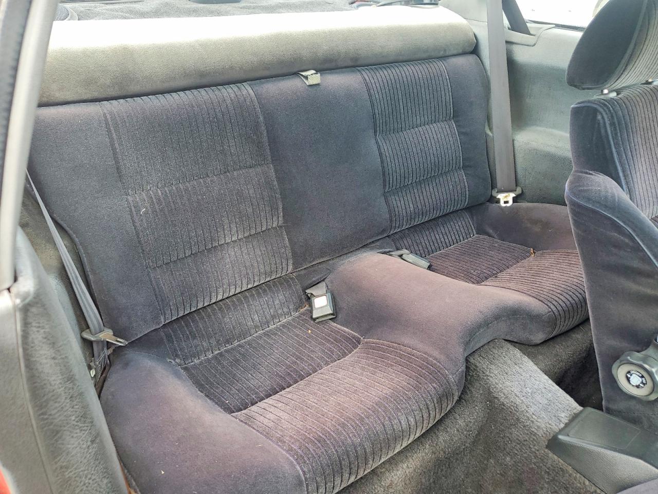 1989 Honda Prelude 2.0si Red vin: JHMBA4234KC057807