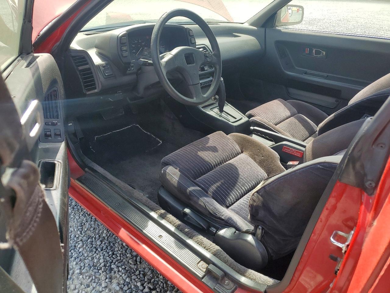 1989 Honda Prelude 2.0si Red vin: JHMBA4234KC057807