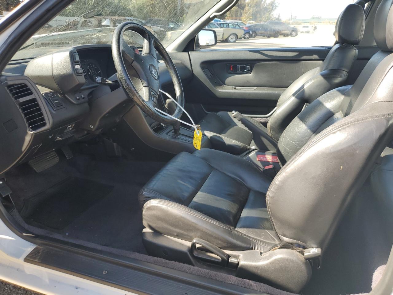 1991 Honda Prelude Si White vin: JHMBA4234MC024907