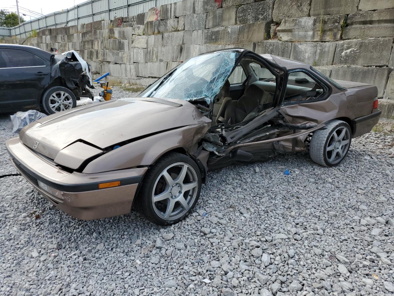 1991 Honda Prelude Si Brown vin: JHMBA4238MC029267