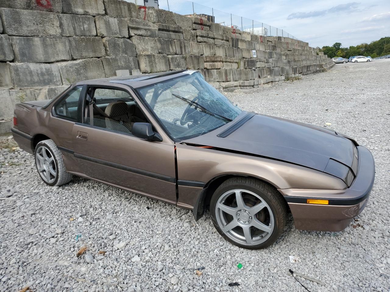 1991 Honda Prelude Si Brown vin: JHMBA4238MC029267