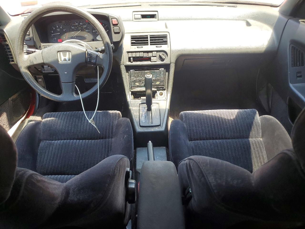 1989 Honda Prelude Si Красный vin: JHMBA424XKC025954