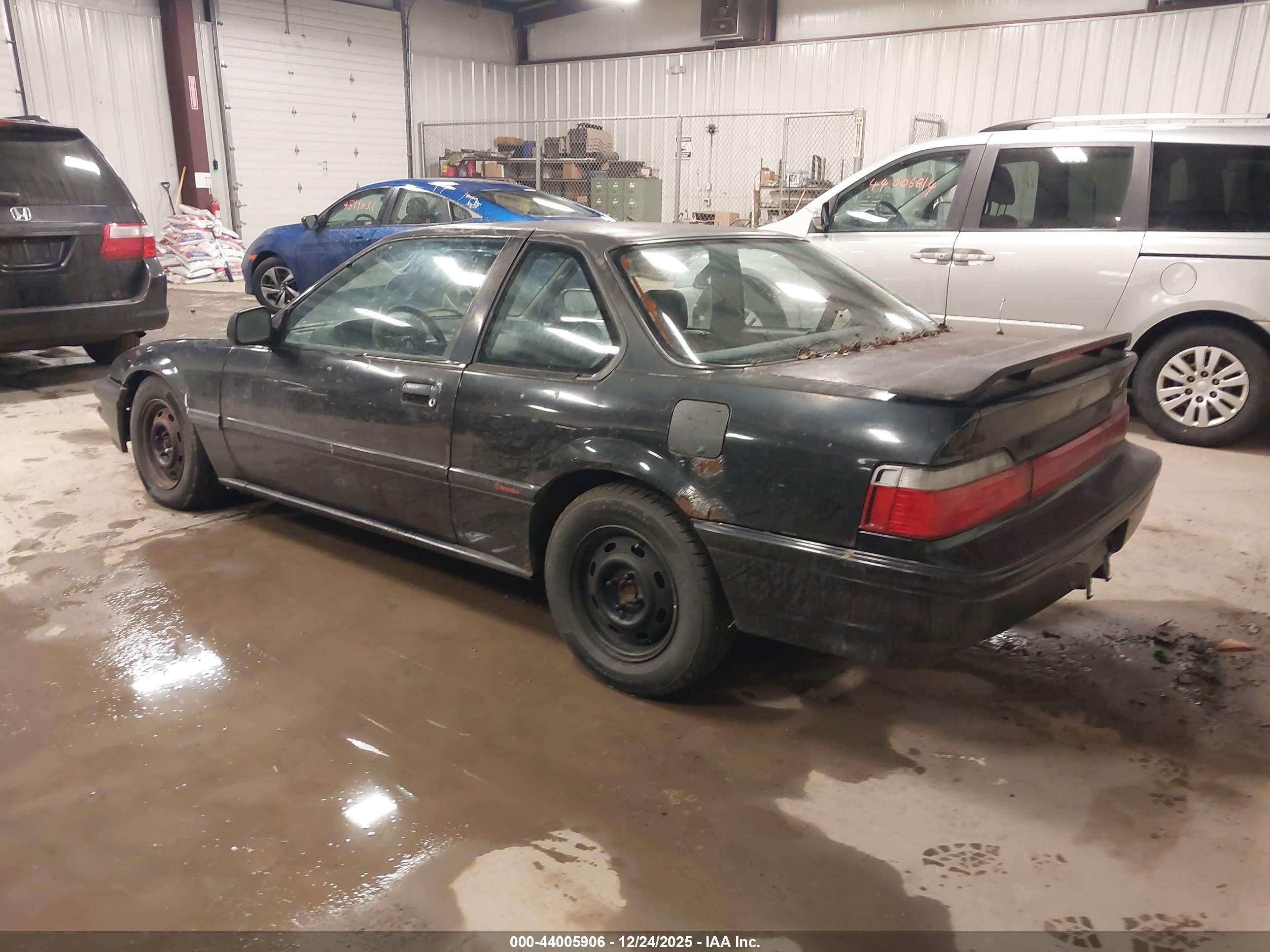 1991 Honda Prelude Si Alb/sr Black vin: JHMBA4251MC008939
