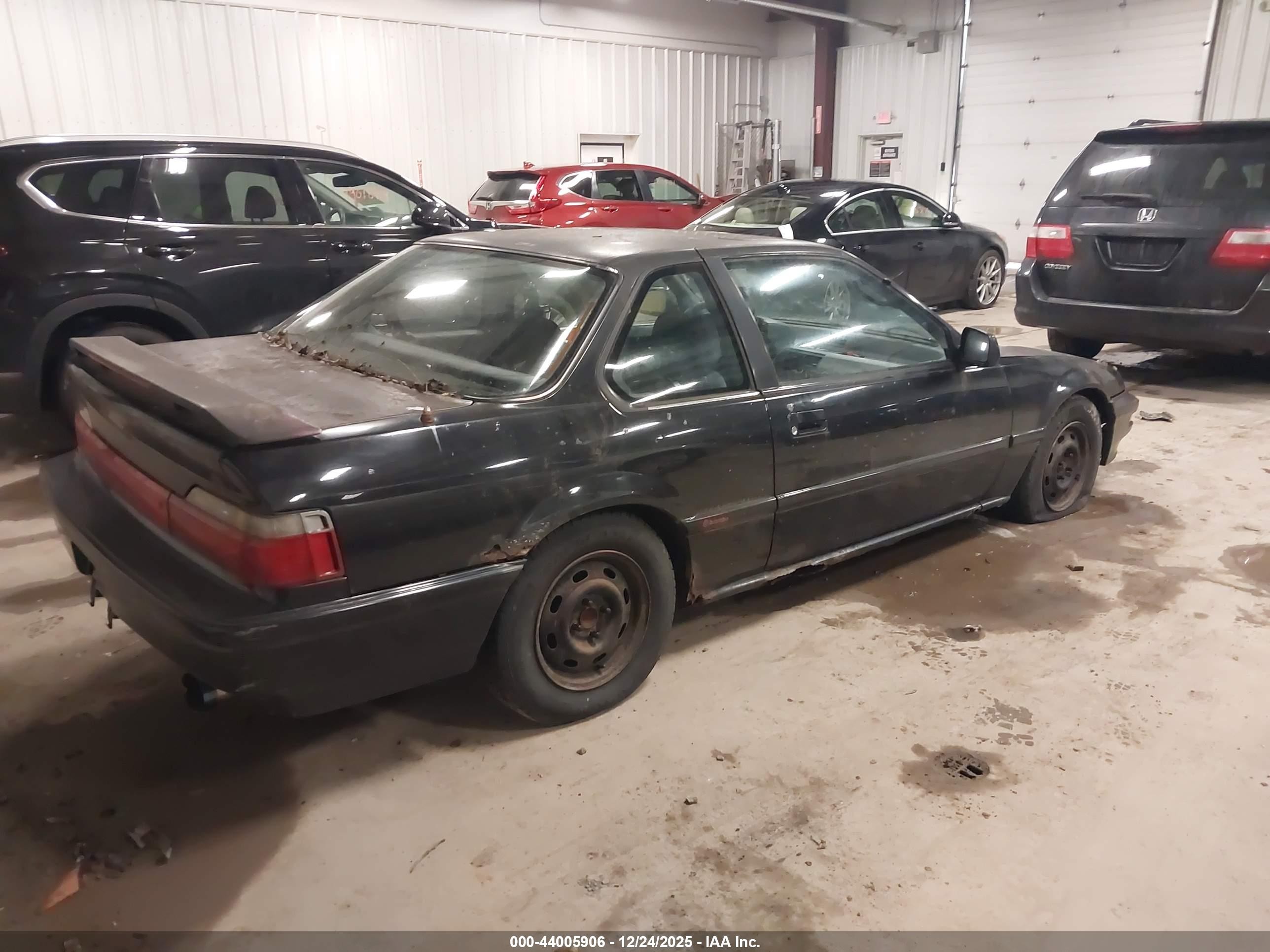 1991 Honda Prelude Si Alb/sr Black vin: JHMBA4251MC008939