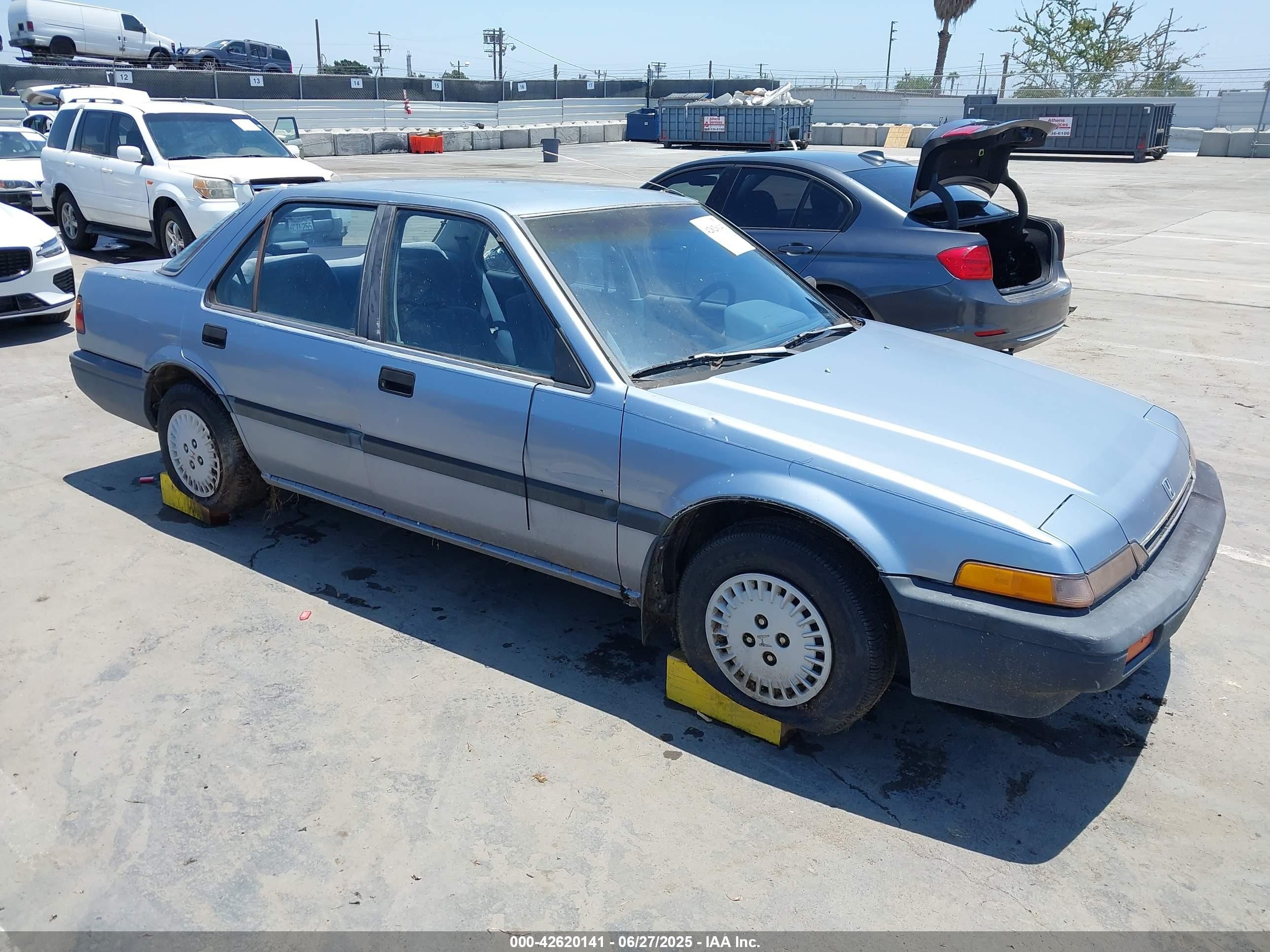 1986 Honda Accord Dx Blue vin: JHMBA5423GC055337