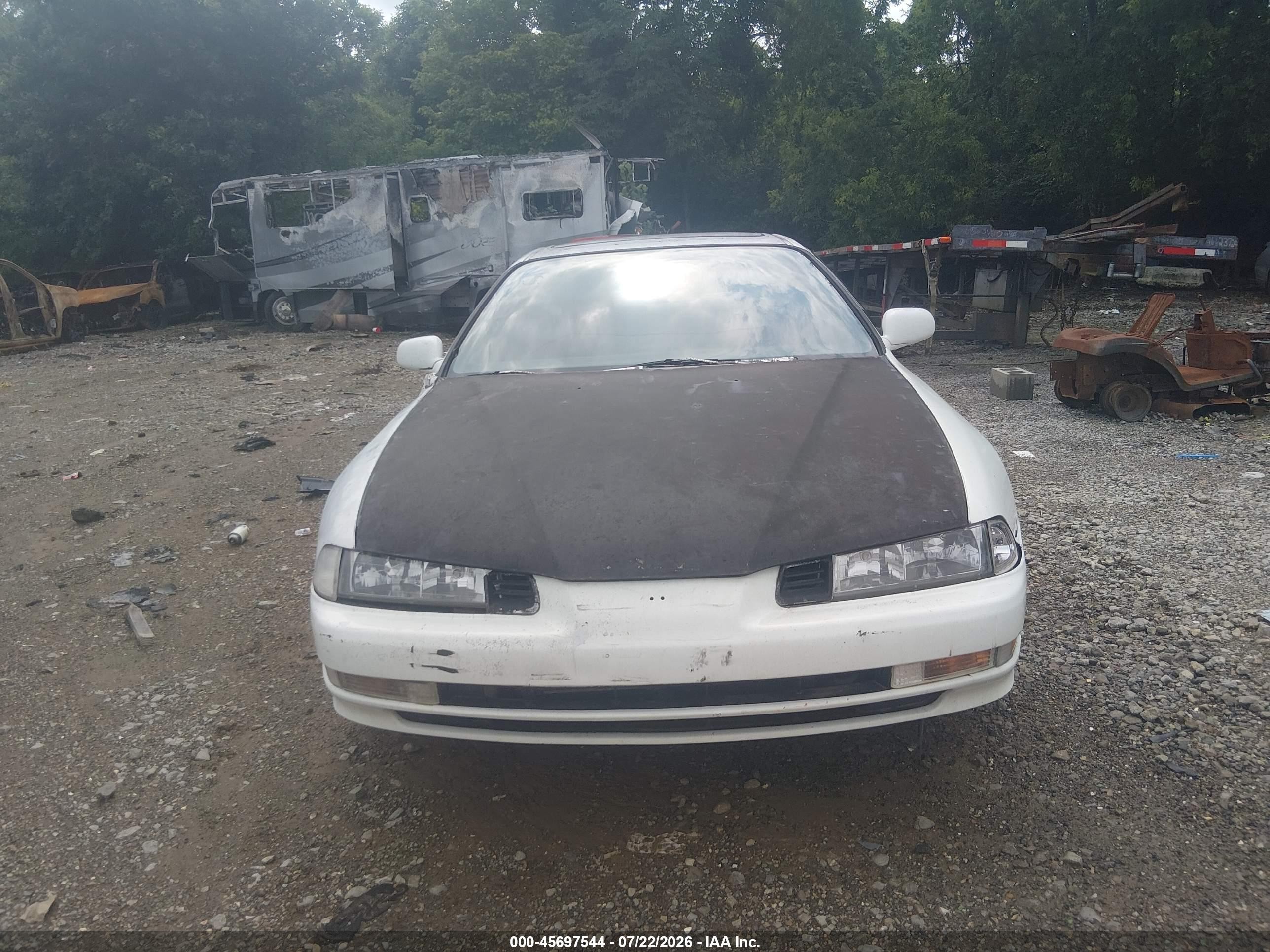 1995 Honda Prelude S Белый vin: JHMBA8140SC000652