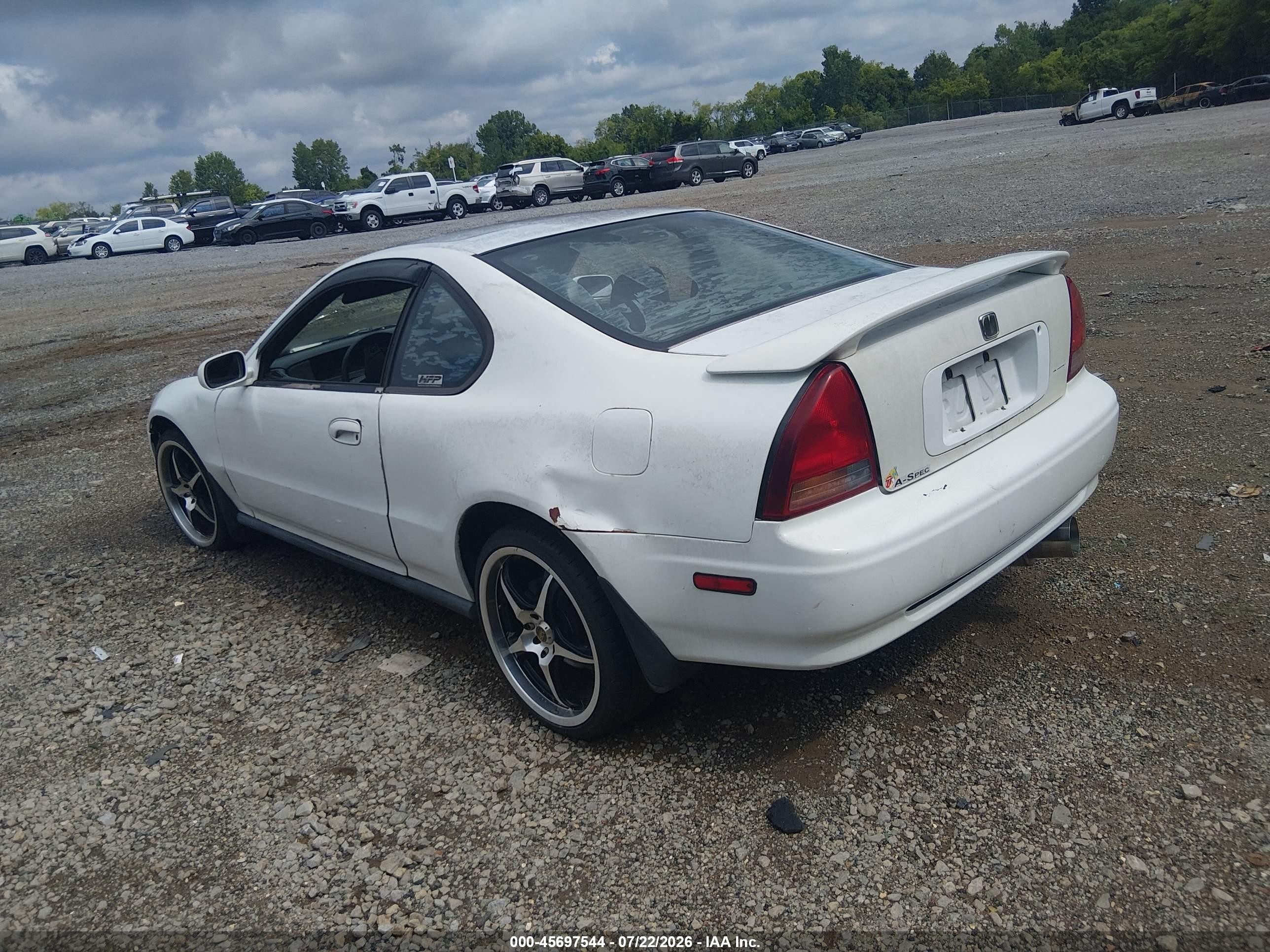 1995 Honda Prelude S Белый vin: JHMBA8140SC000652