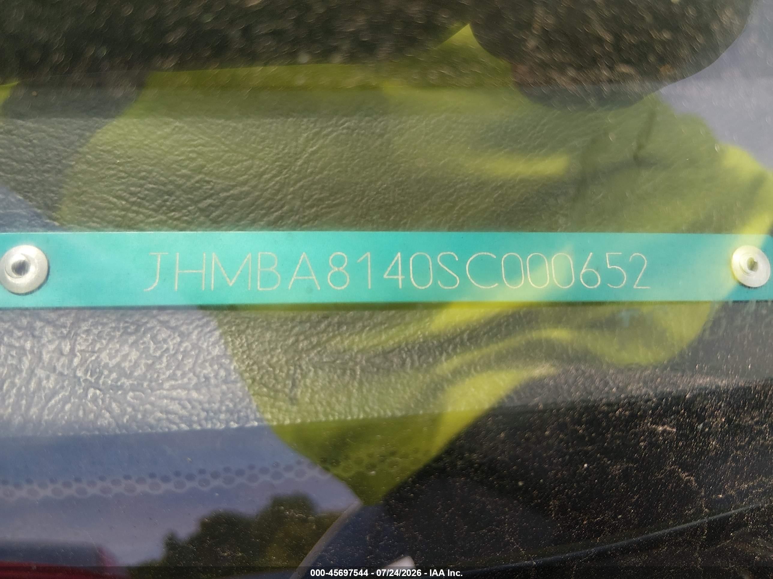 1995 Honda Prelude S Белый vin: JHMBA8140SC000652