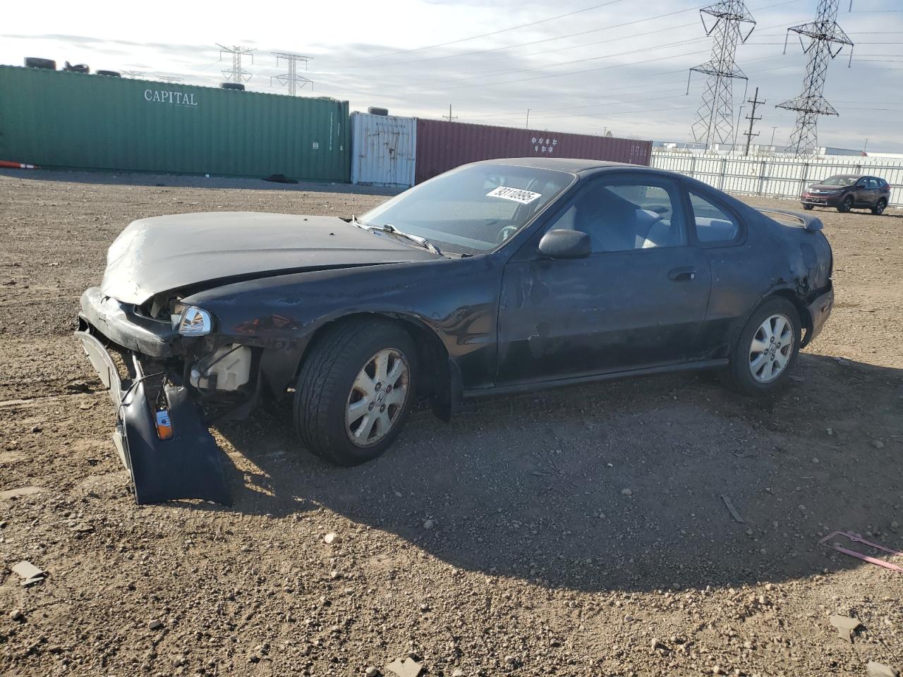 1992 Honda Prelude Base Серый vin: JHMBA8142NC010703