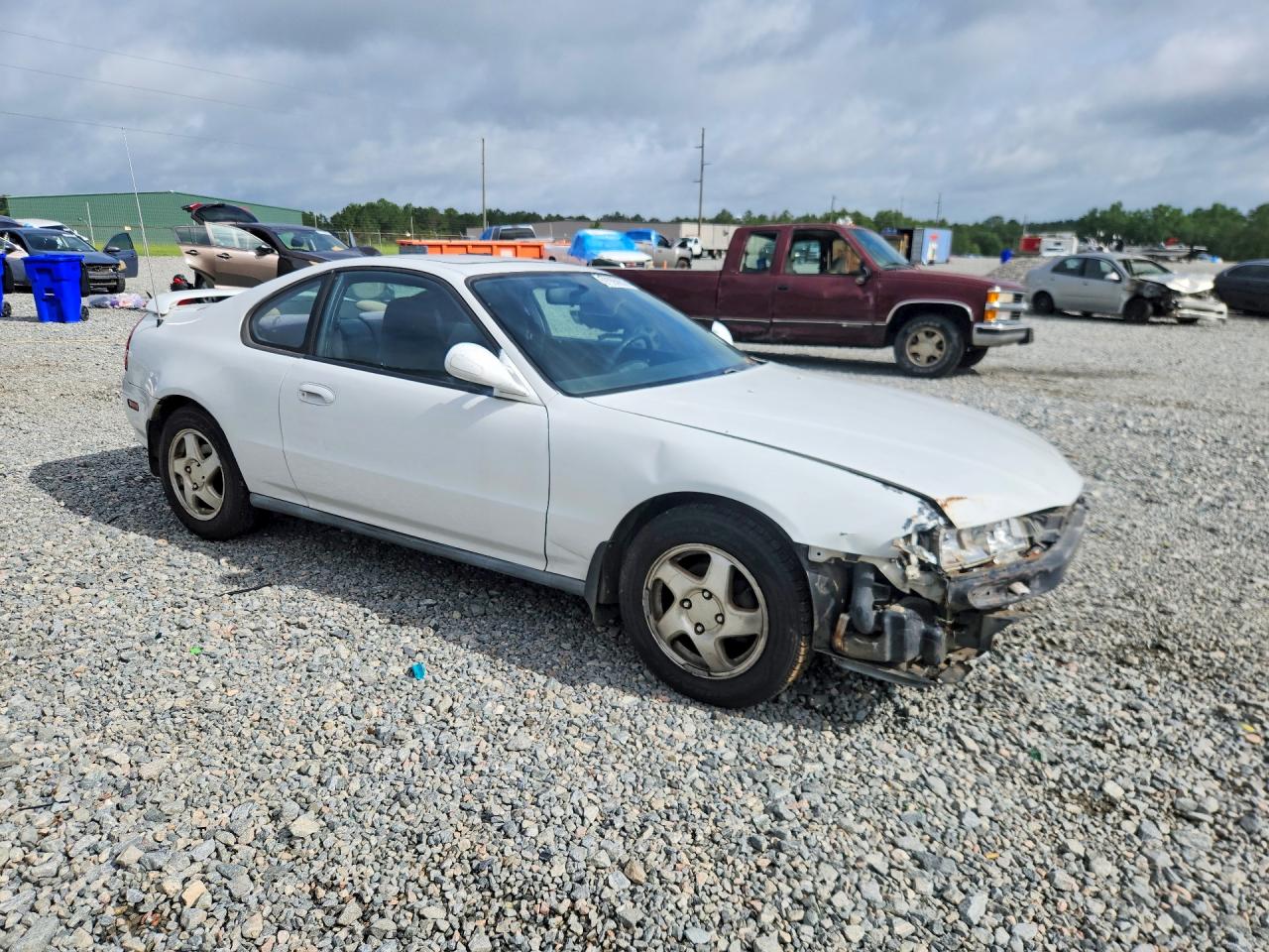 1996 Honda Prelude S Белый vin: JHMBA8148TC001162