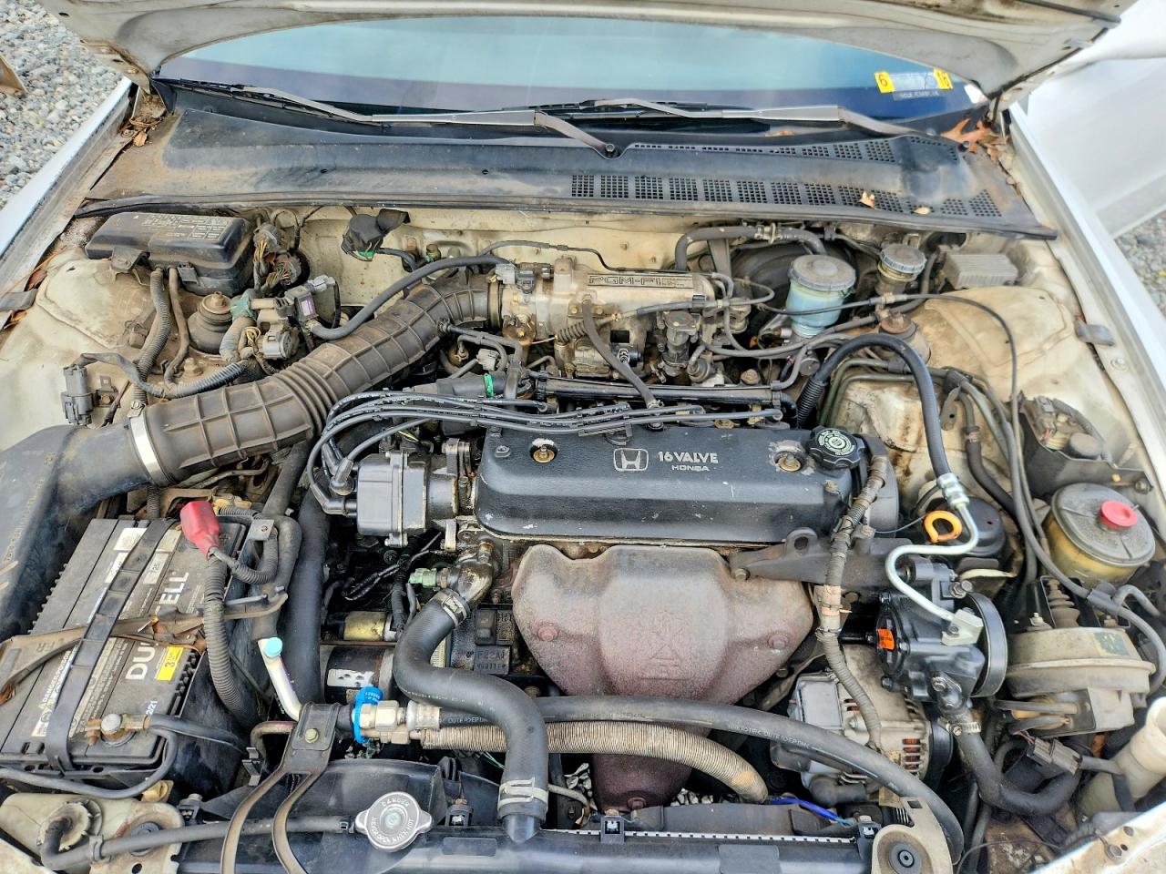 1996 Honda Prelude S Белый vin: JHMBA8148TC001162