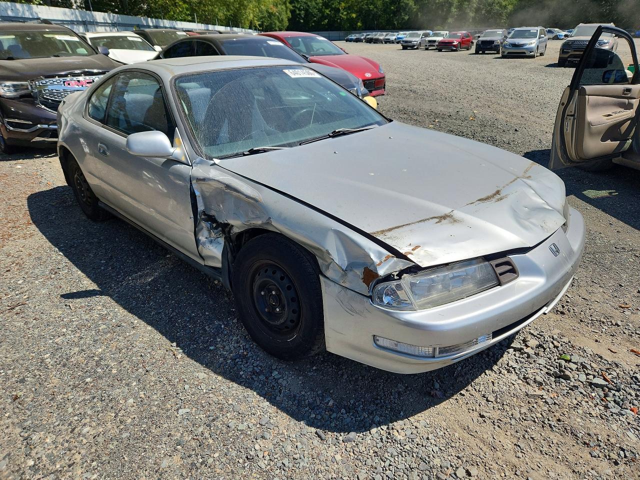 1993 Honda Prelude Base Silver vin: JHMBA814XPC002366